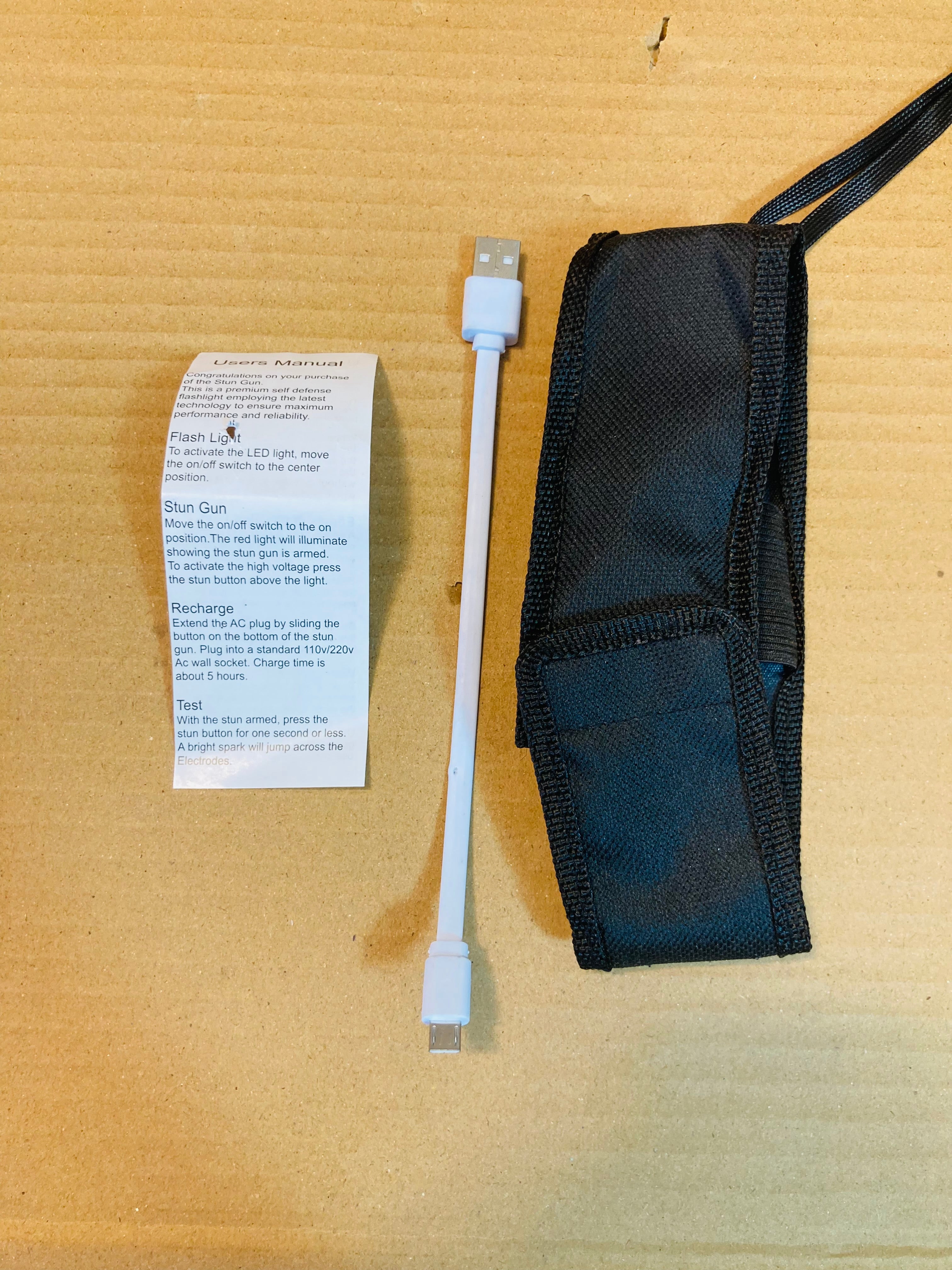 TW-1902 Electric Stun Gun Taser Flashlight for Self-Defense – Safety in Your Hand