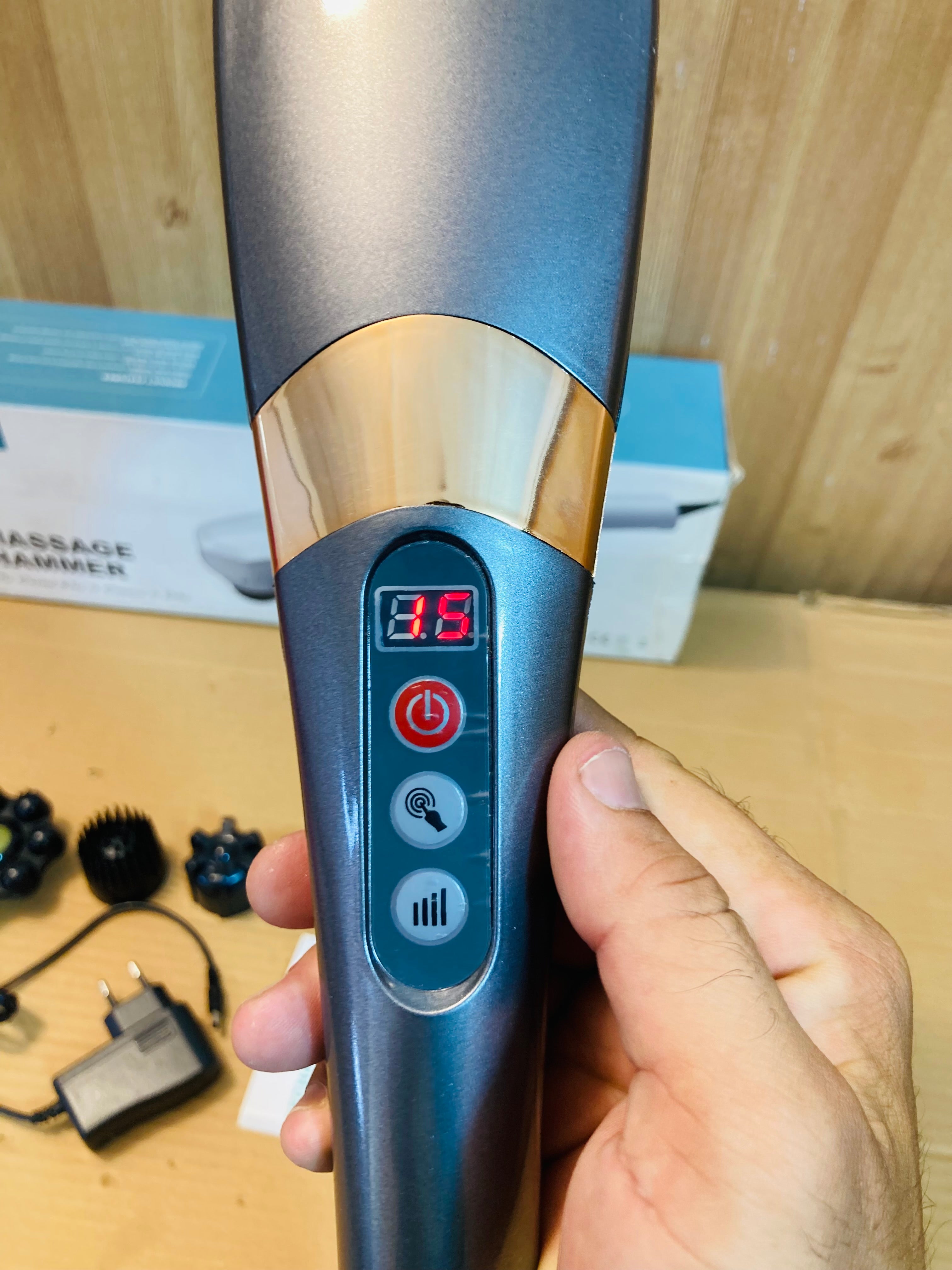 Rechargeable Handheld Percussion/Vibration Hammer Full Body Massager PL-617