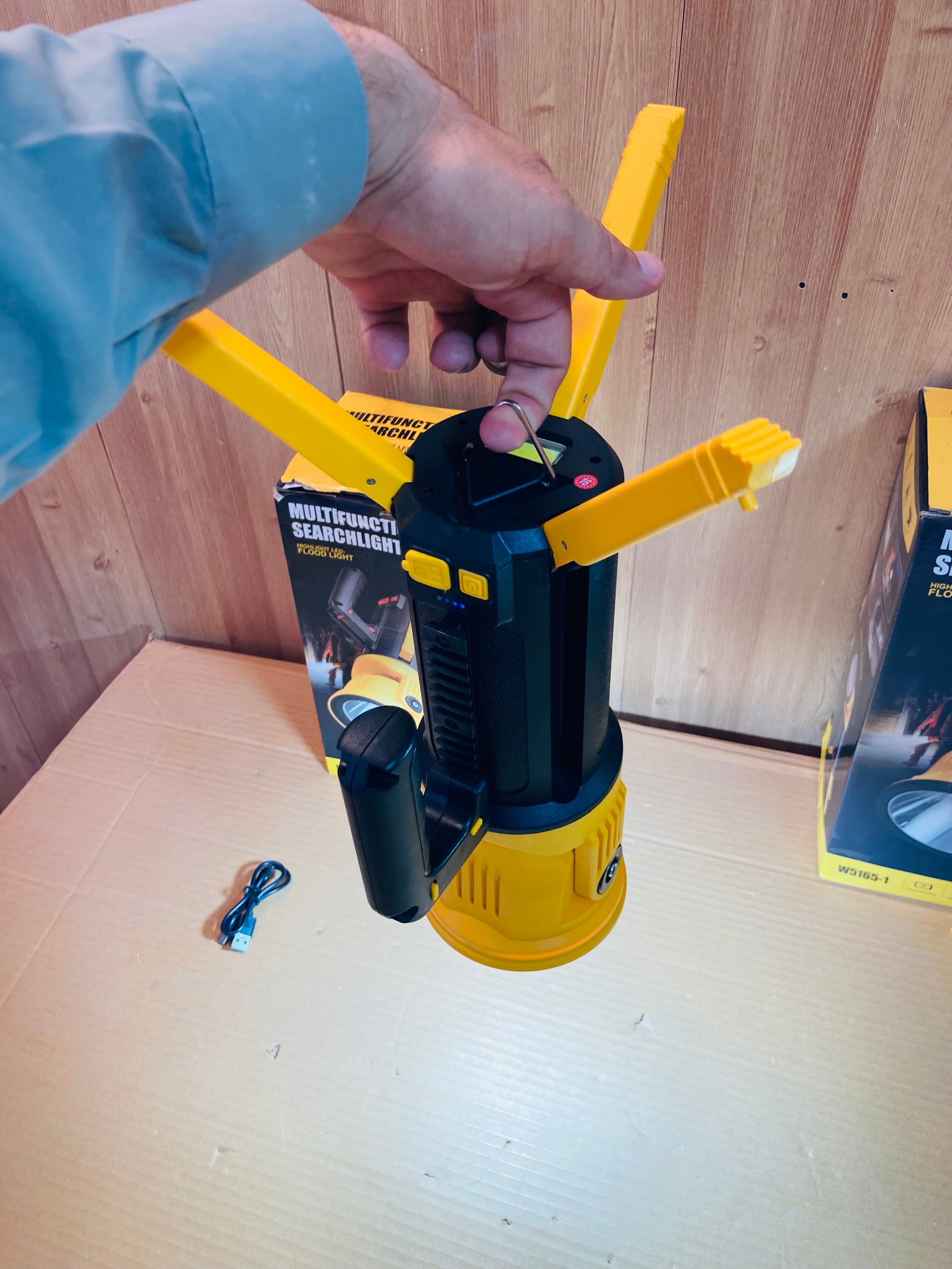 Multifunctional Rechargeable Led Searchlight - Camping Light