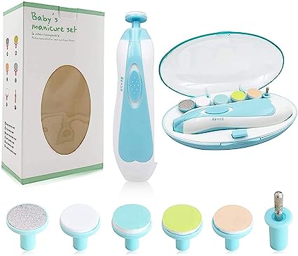 Safe Electric Led Baby Nail Trimmer