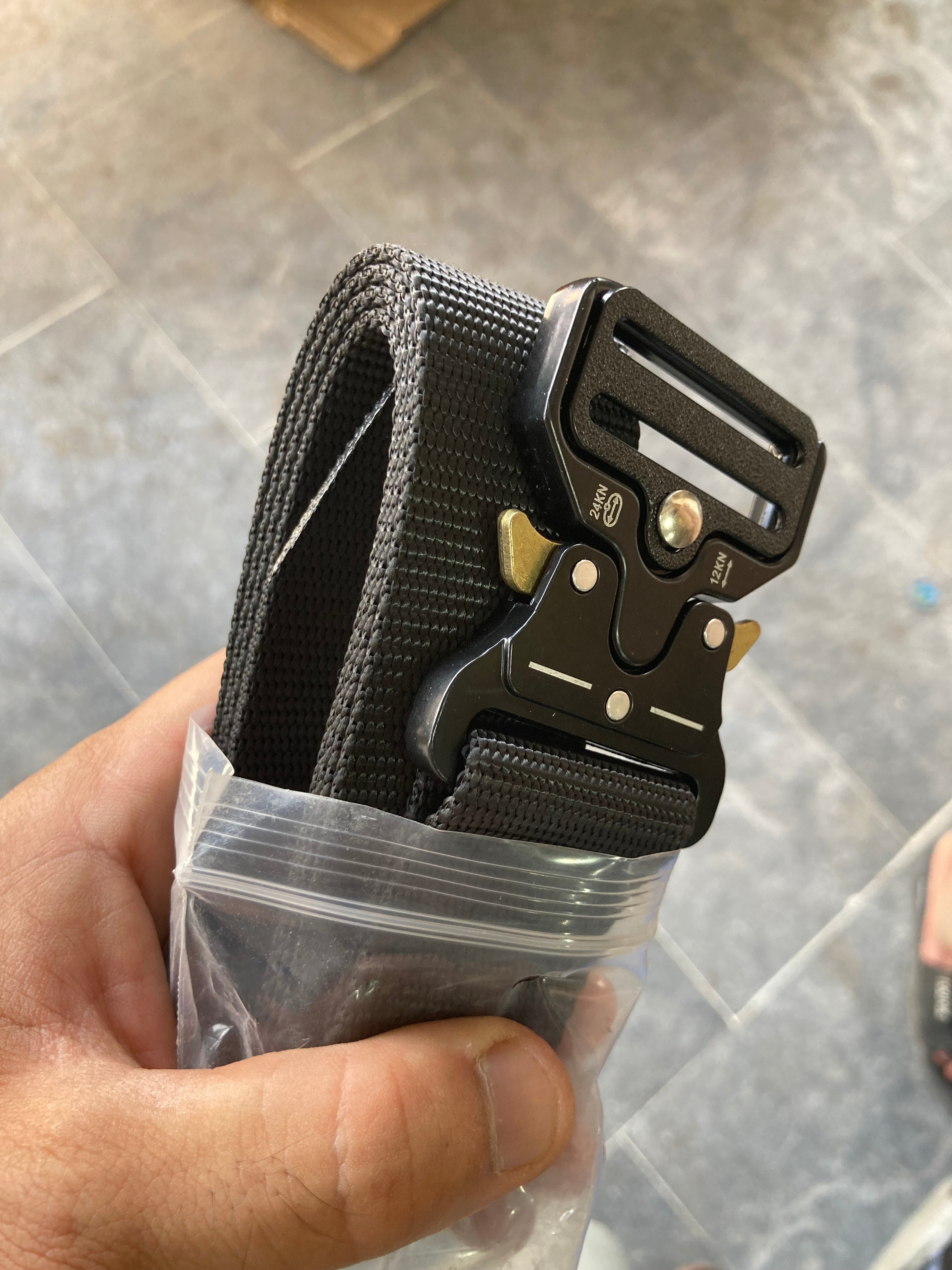 Quick Release Tactical Series Nylon Belt with Metal Quick Locking Buckle
