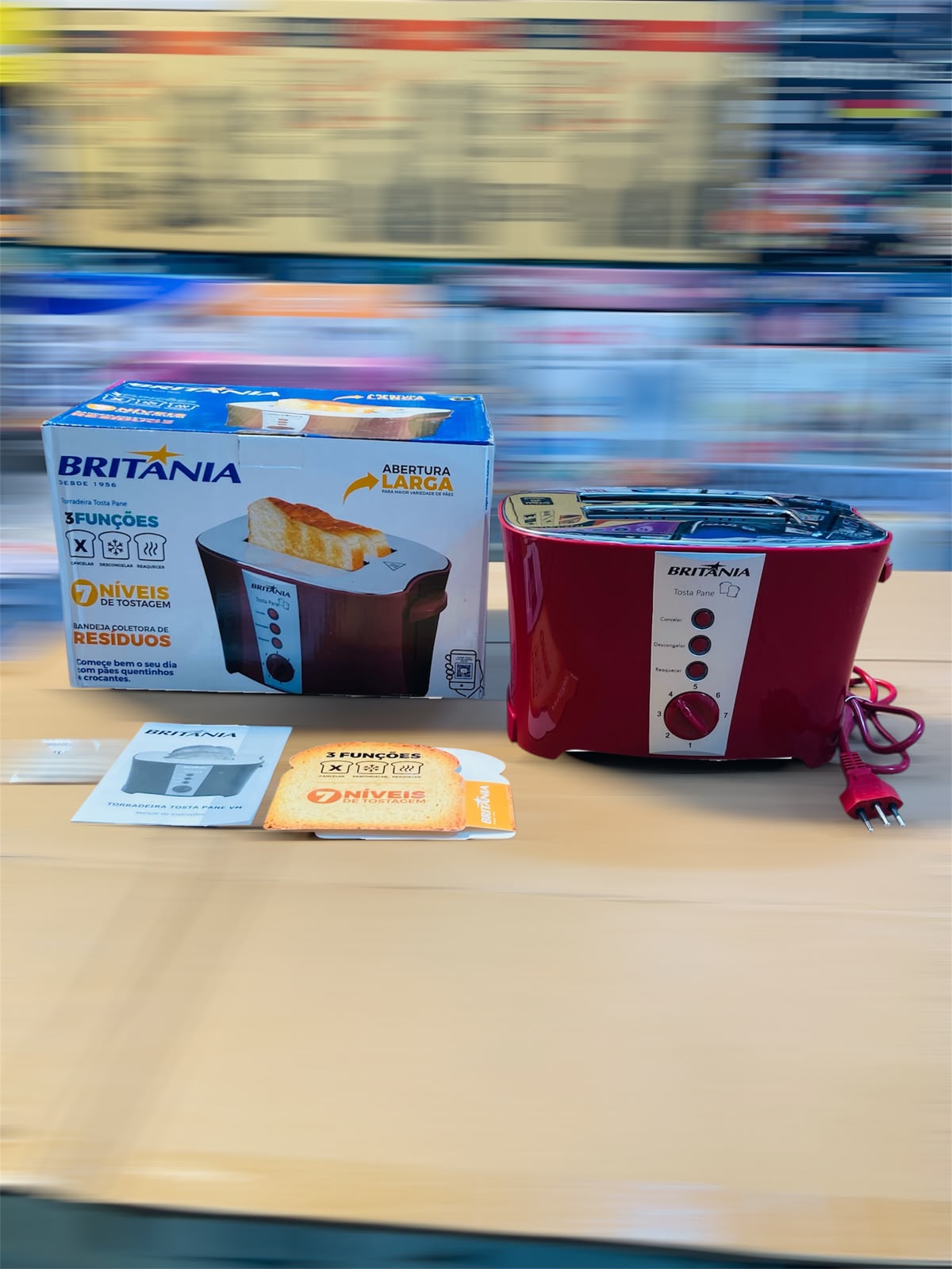 BRITANIA 220V 3 in 1 Electric Bread Toaster VM