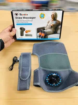 Blueidea Heated Knee Massager – Cordless Electric Joint Reliever with Hot Compress, Far Infrared Heat & Touch Display BLD-66