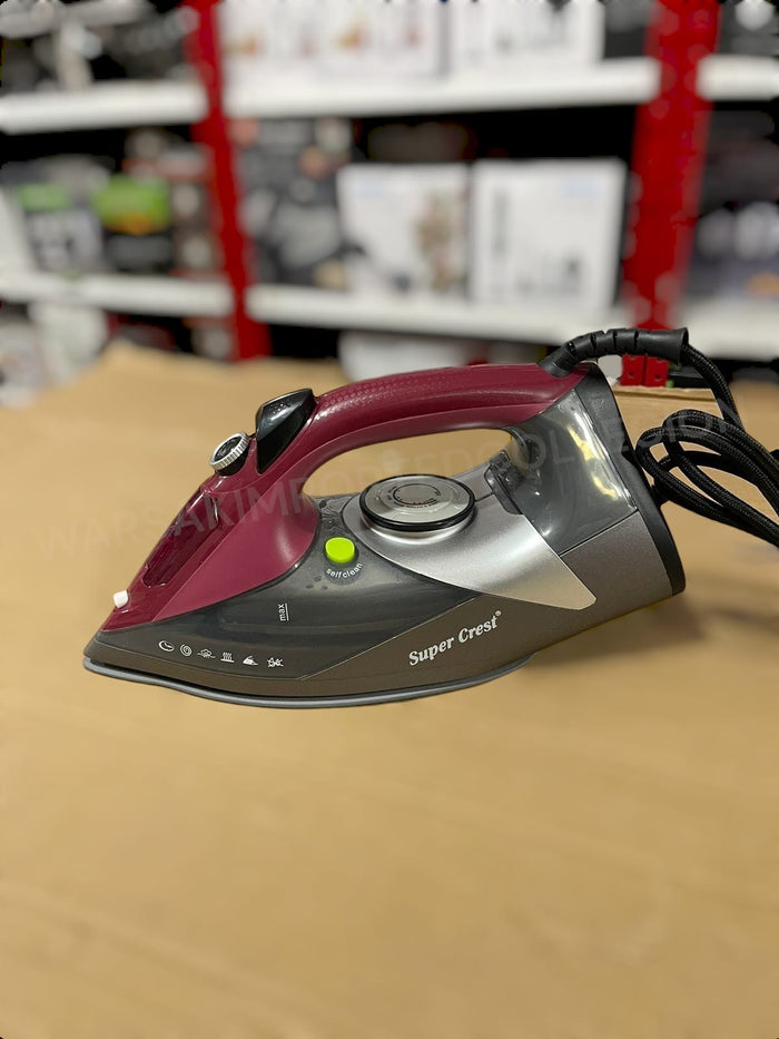 Germany Lot Imported Super Crest Steam Iron SCT-1002