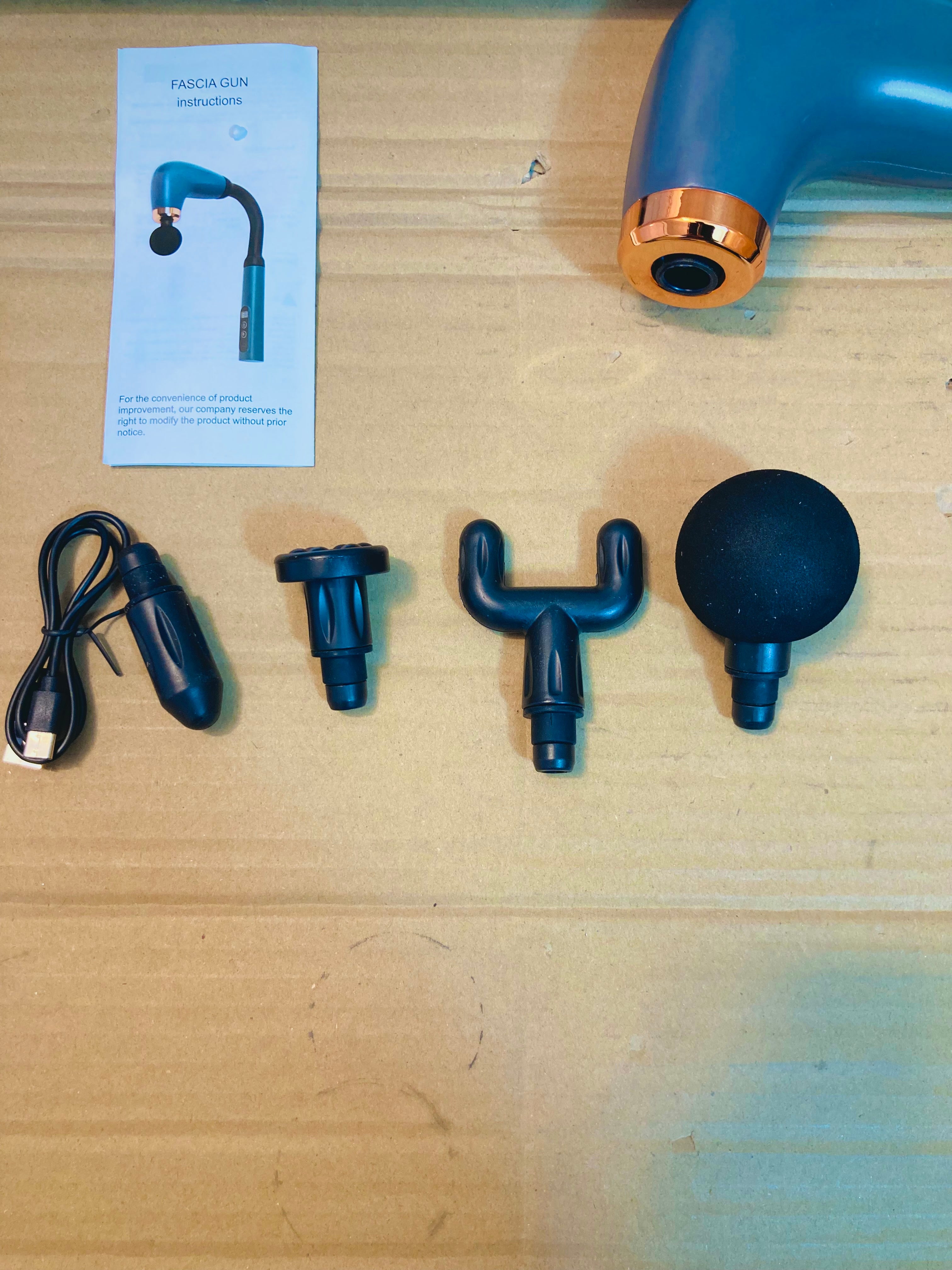 U-Shaped Handheld Fascial Deep Gun Massager