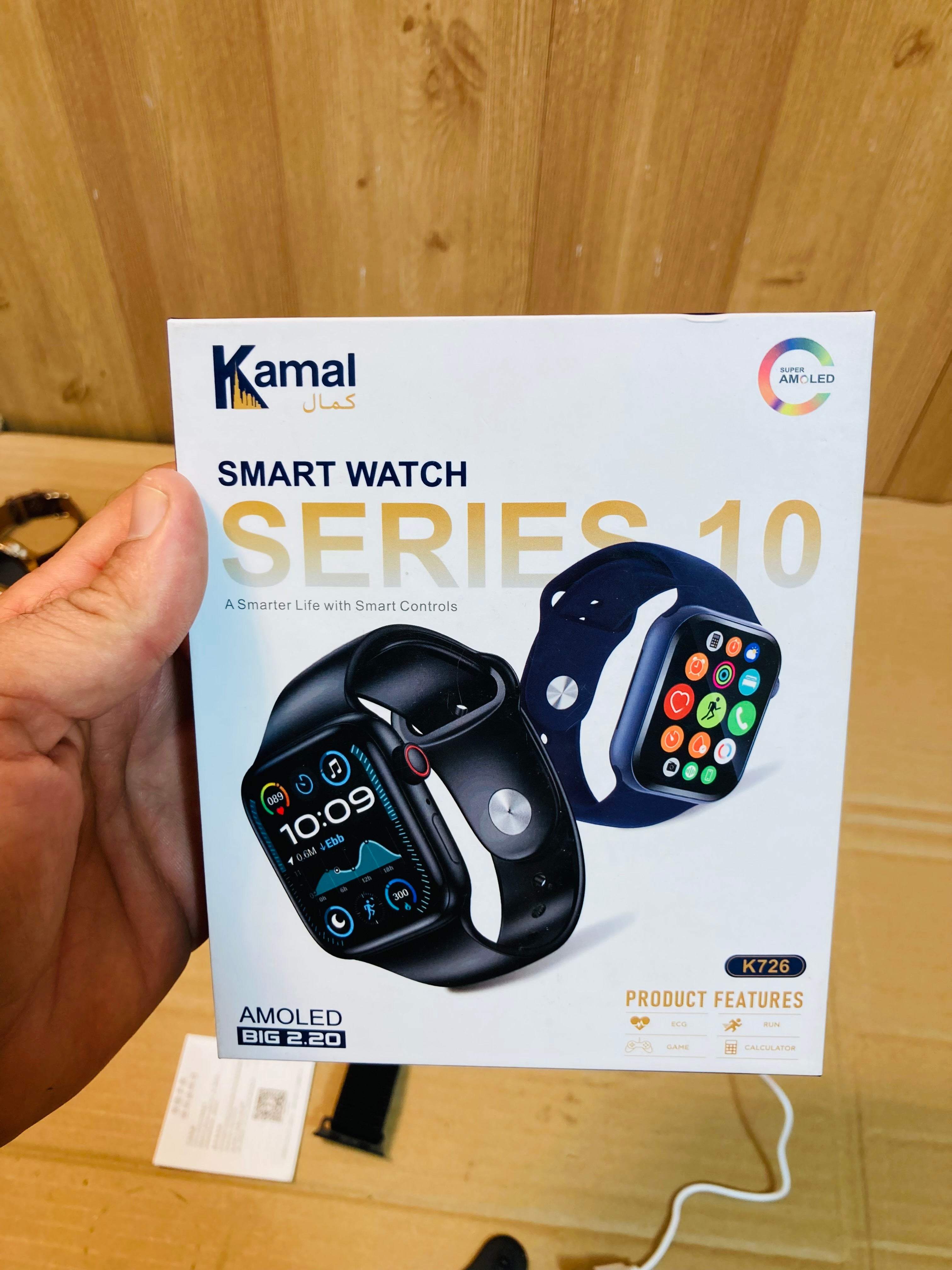Kamal Series 10 Amoled Smart Watch K726