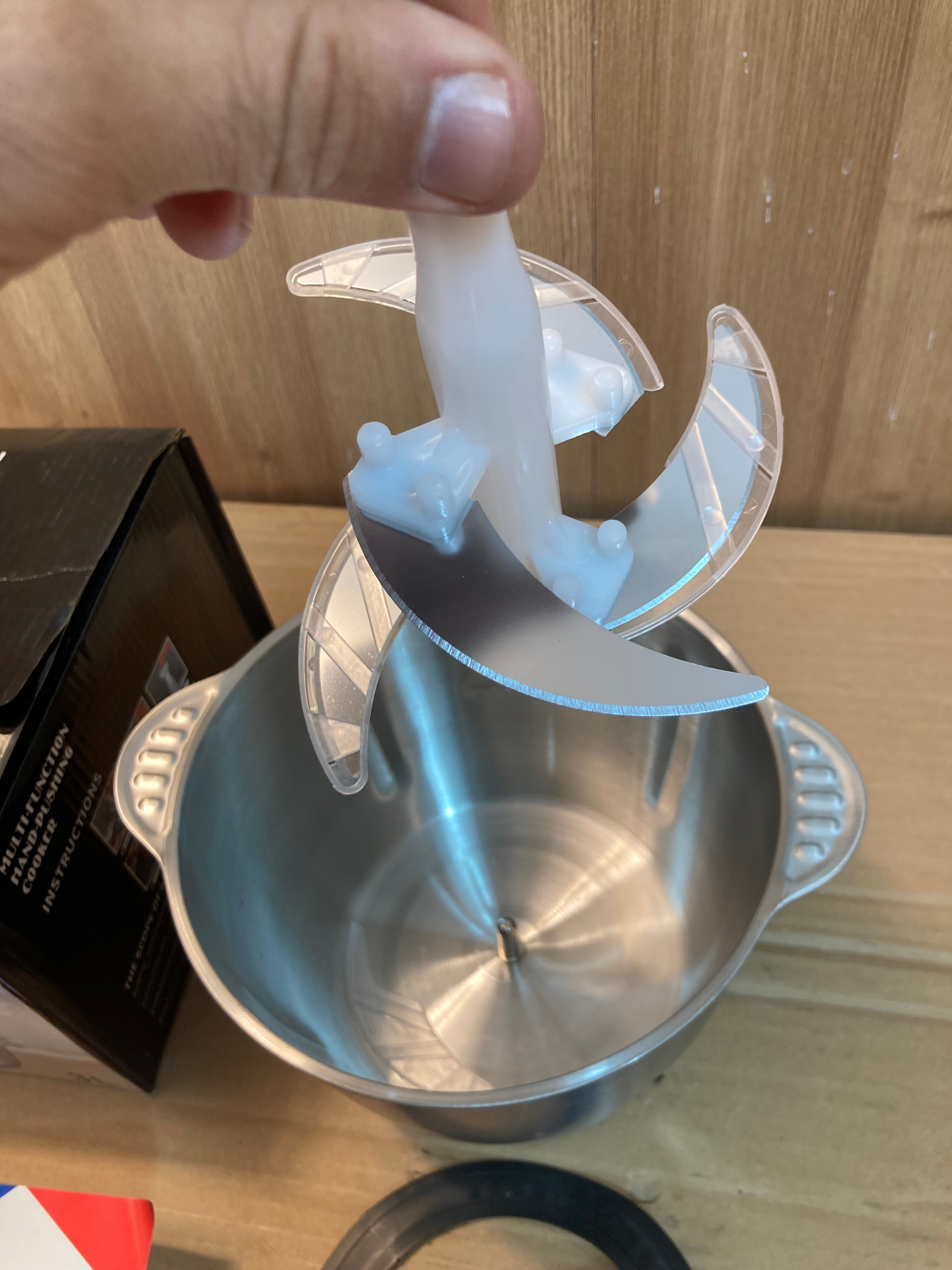 Multifunctional Stainless Steel Manual Food Chopper 3L
