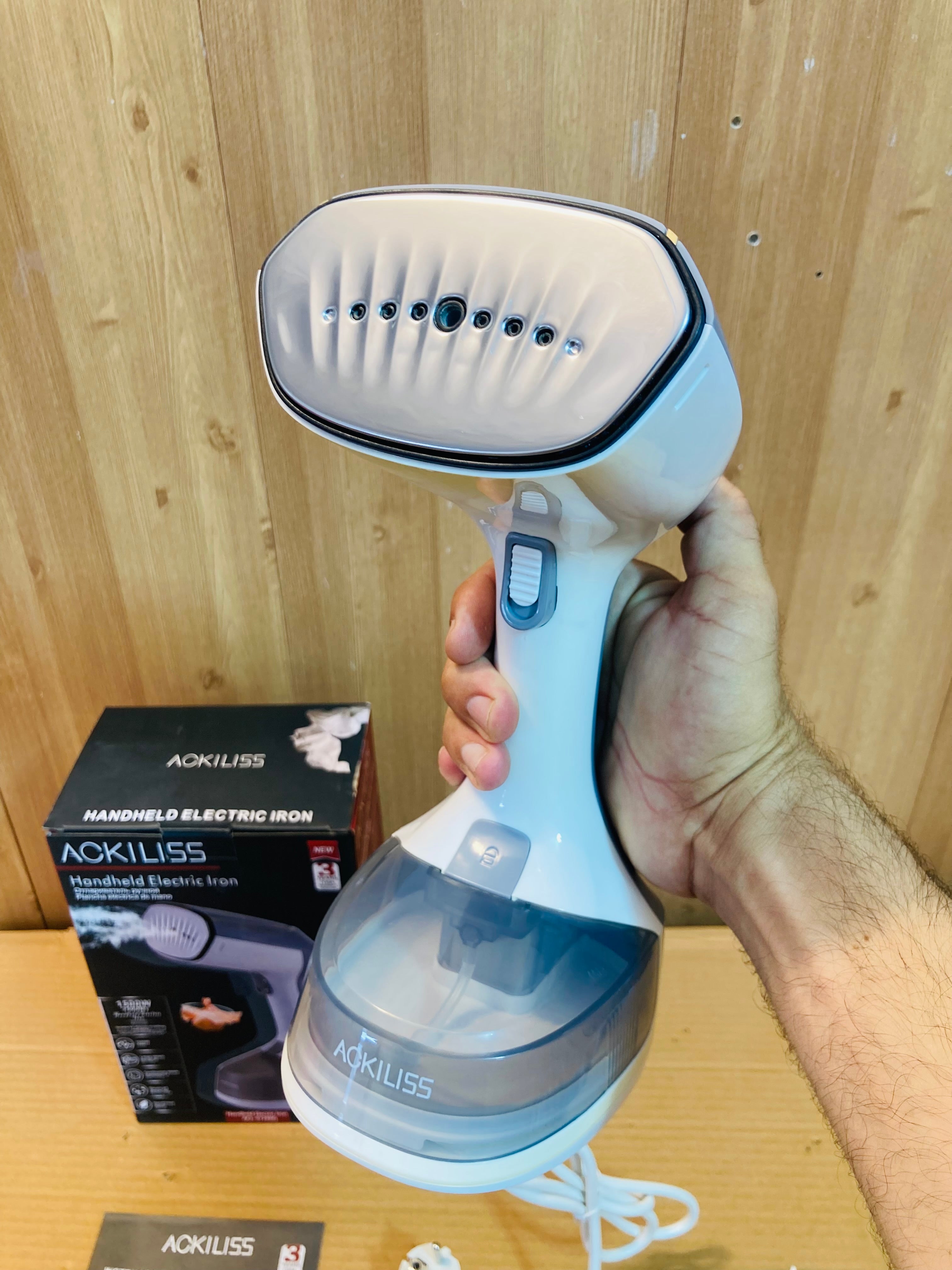 Ackiliss Handheld Electric Garment Steamer Iron 1500W ACL-61288G