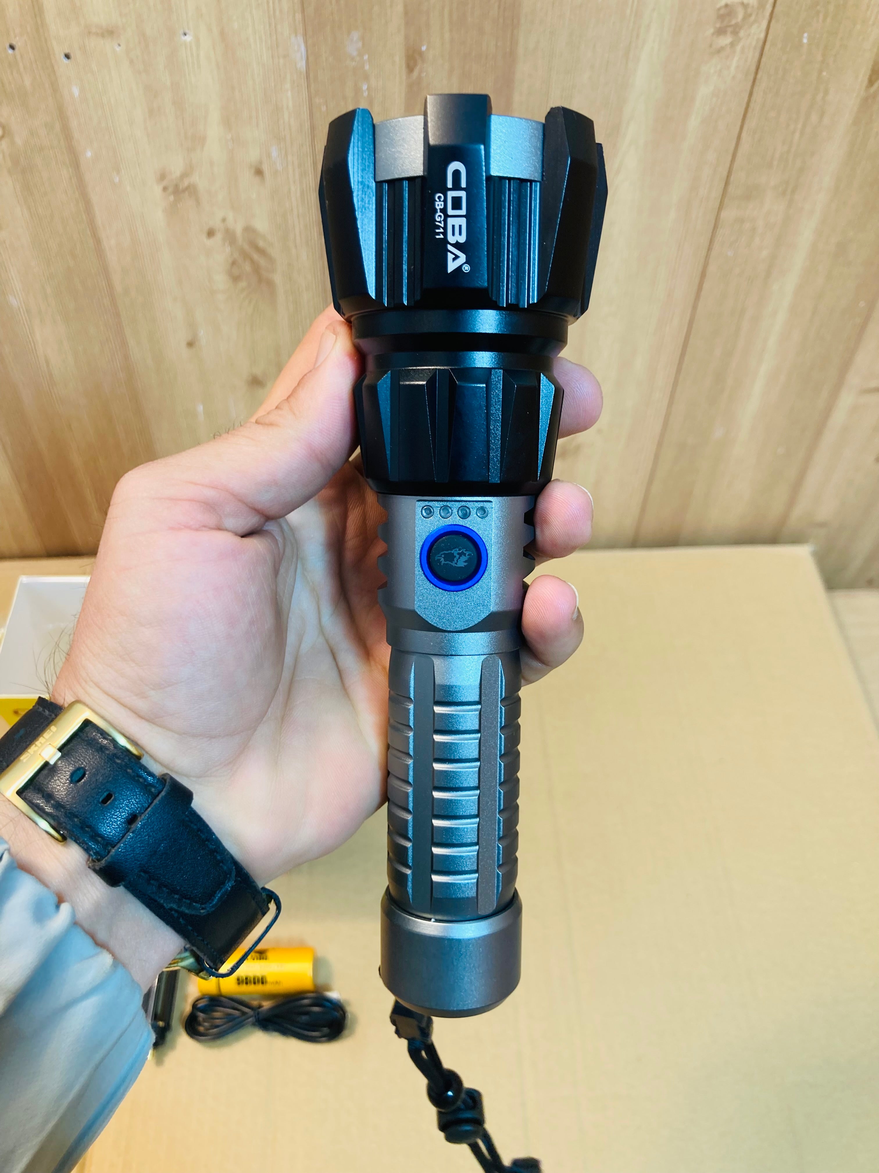 COBA Aluminum Alloy Flashlight Torch CB-G711