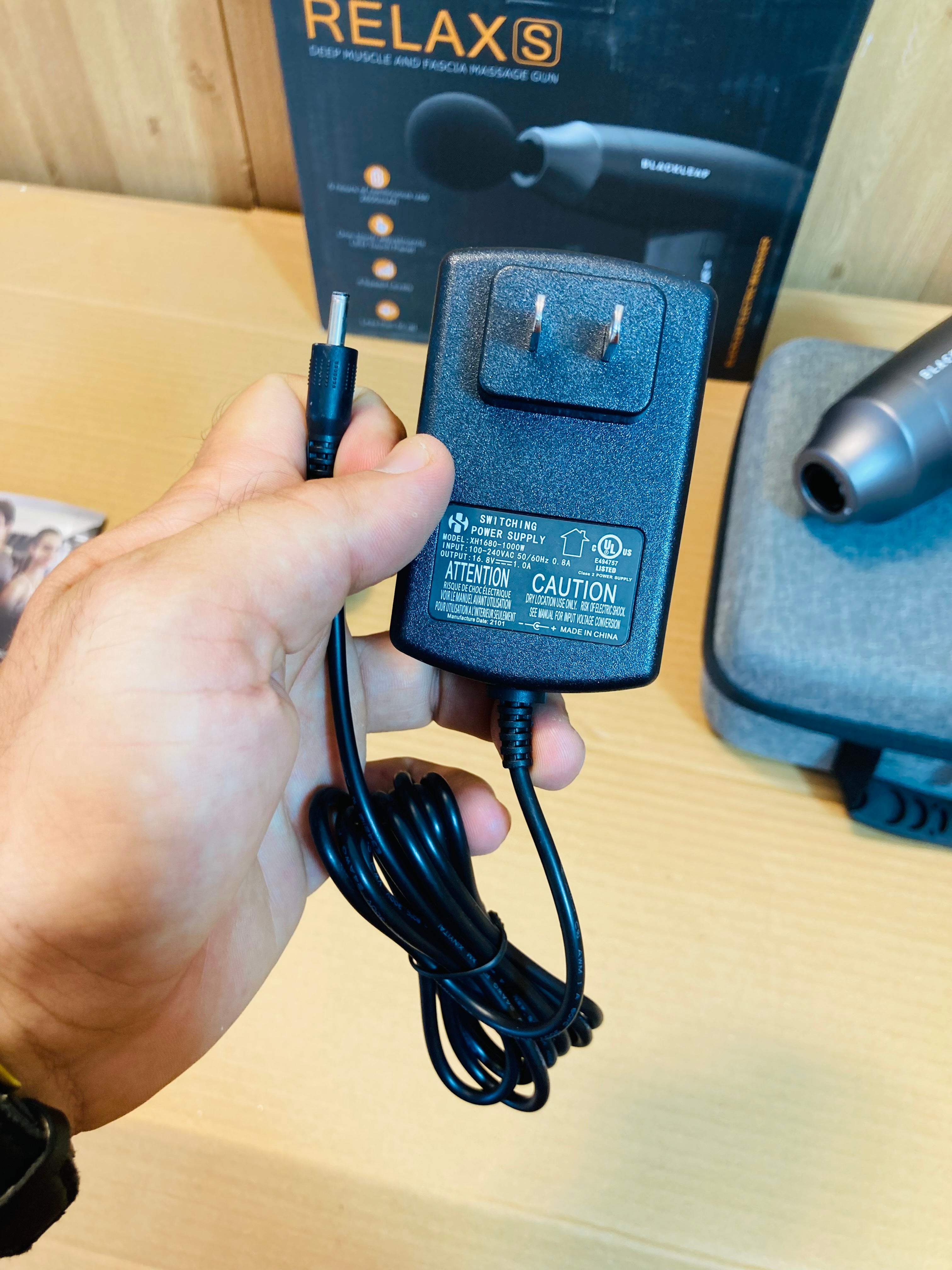 Blackleaf USA Relax Powerful Rechargeable Gun Massager