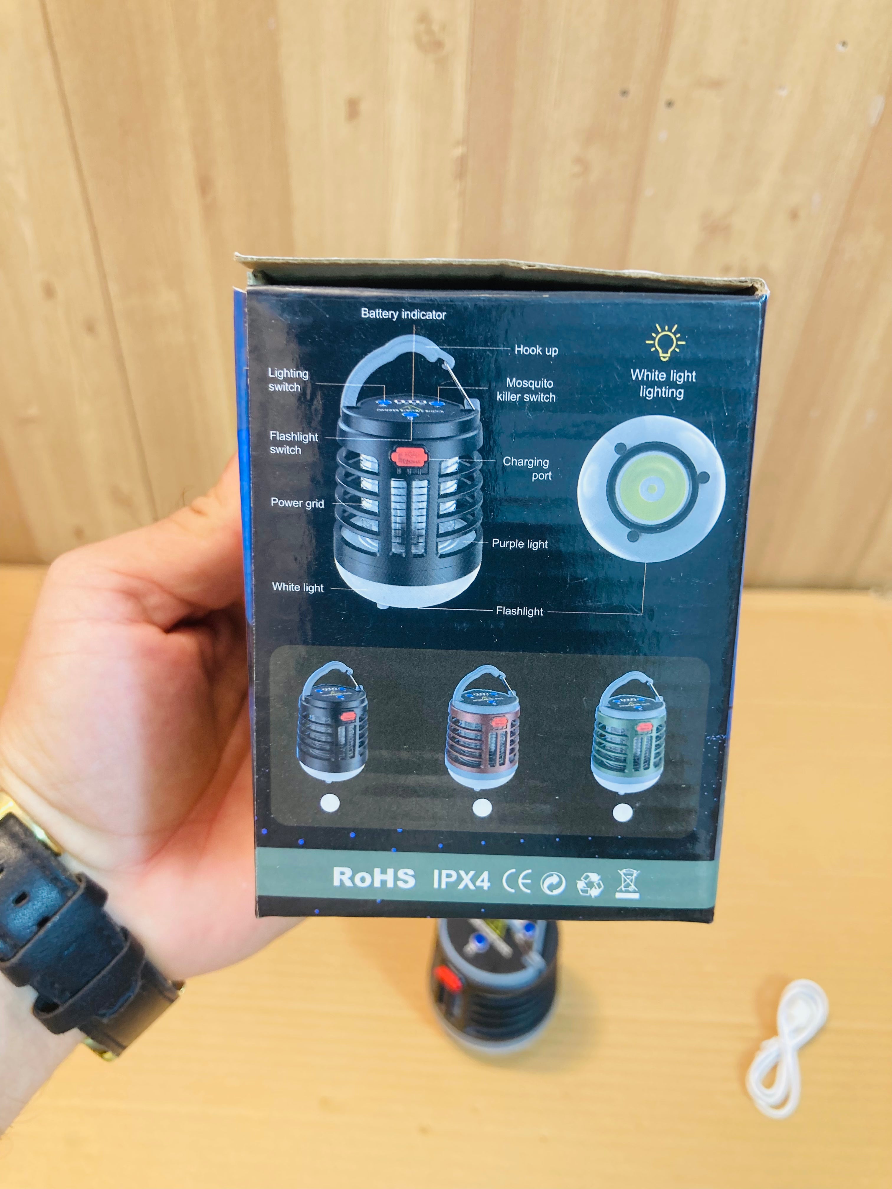 Multifunctional Rechargeable Mosquito Killer W882