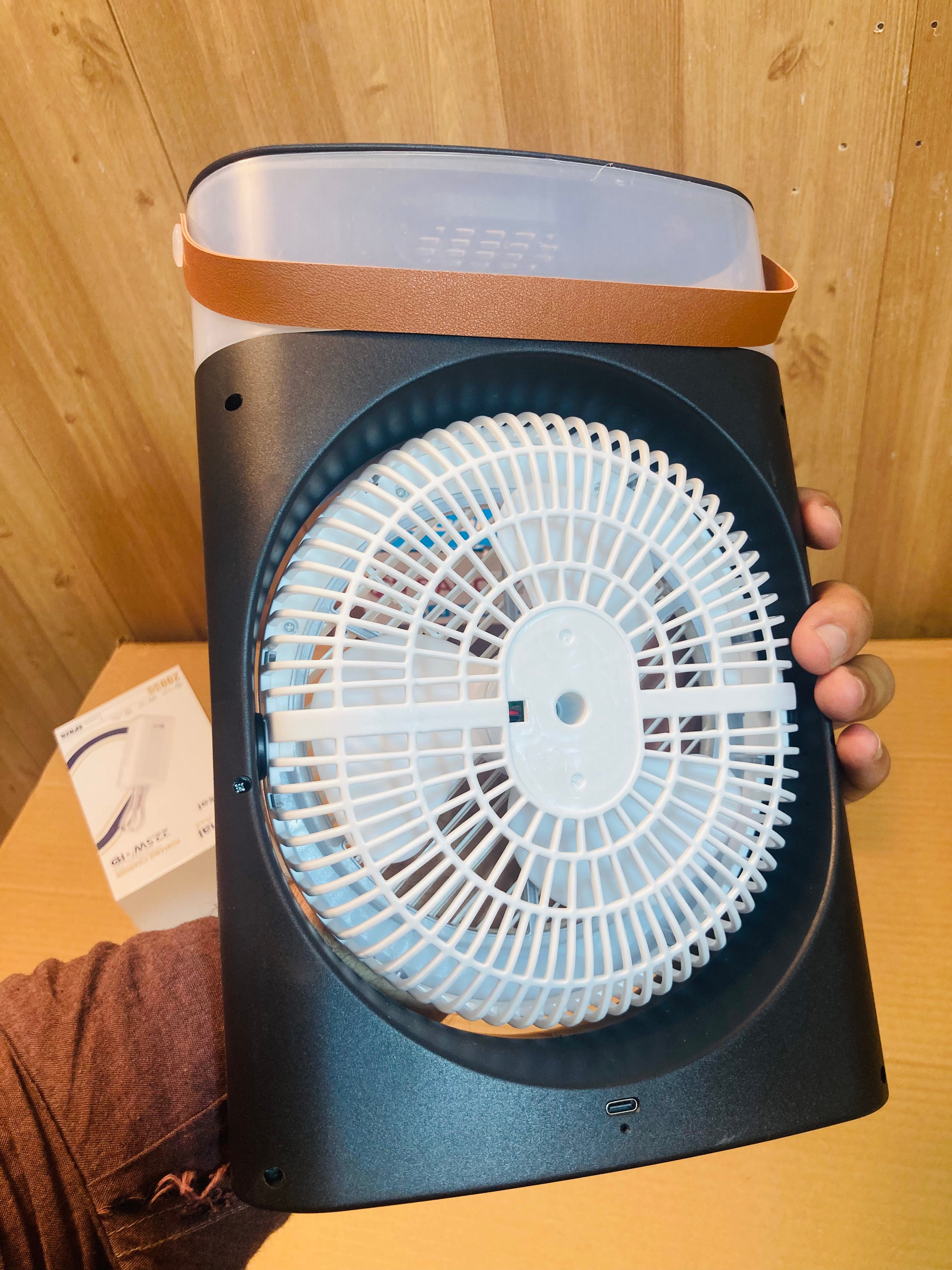 Sanook Rechargeable Portable Personal Humidifier Cooling Fan LR-5577