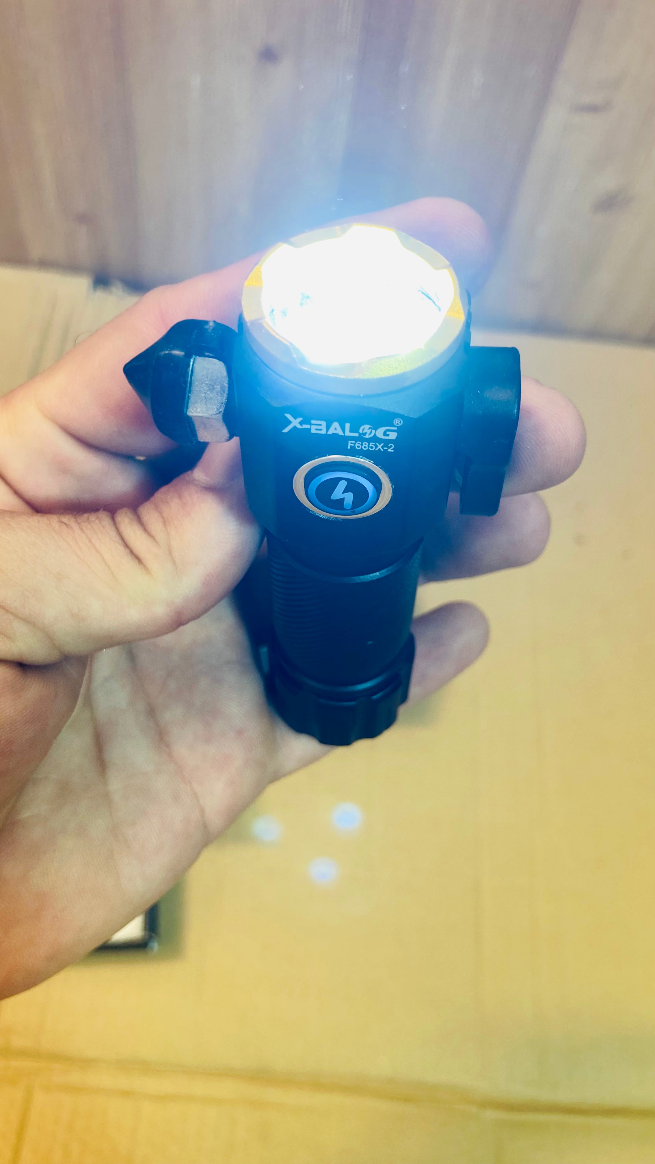 X-BALOG Tactical Rechargeable Compact LED Flashlight