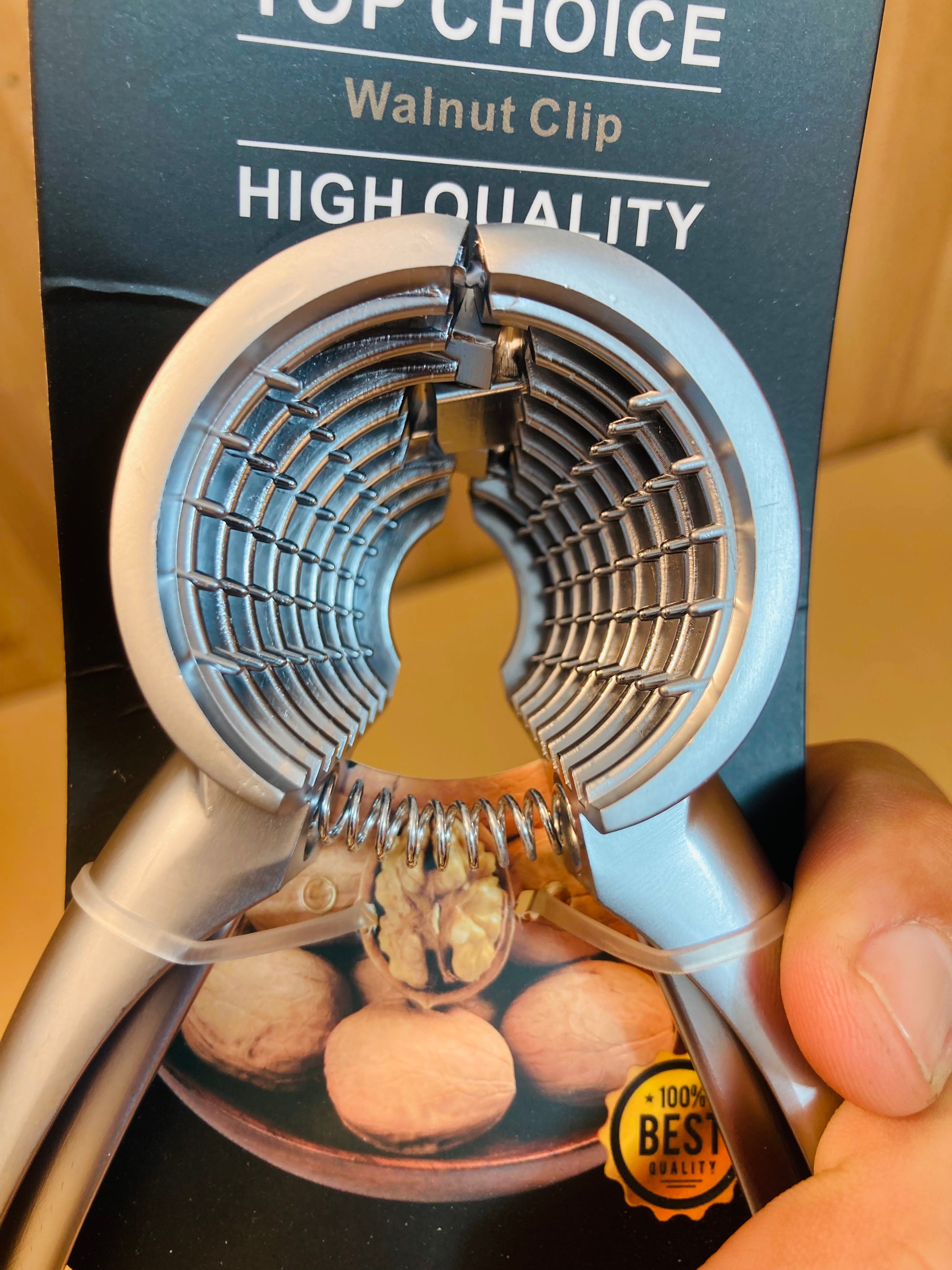 Heavy Duty Stainless Steel Walnut Cracker Tool - Nut Cracker
