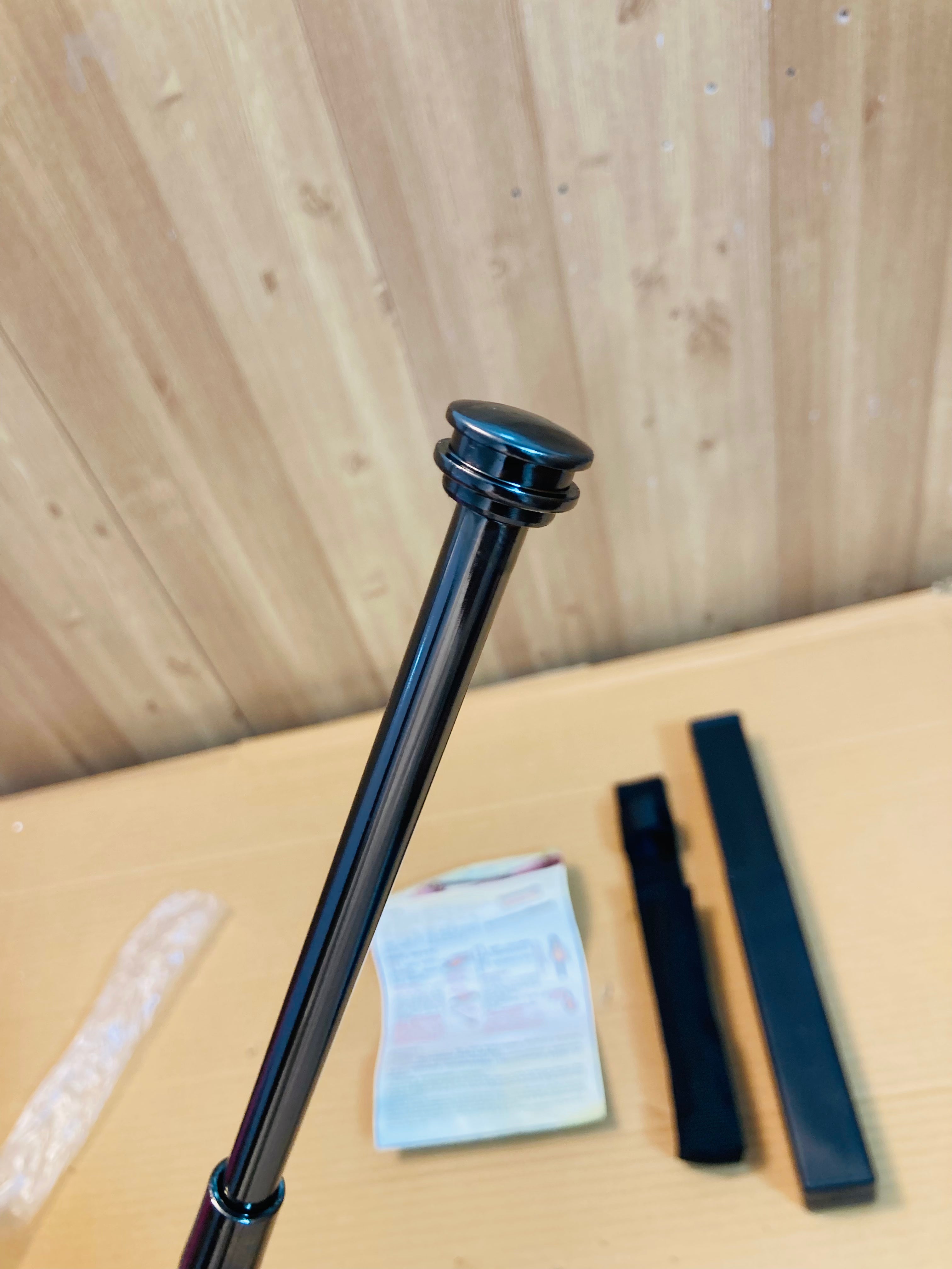 Spring Loaded Self Defence Tactical Expandable Baton - Stick 25”
