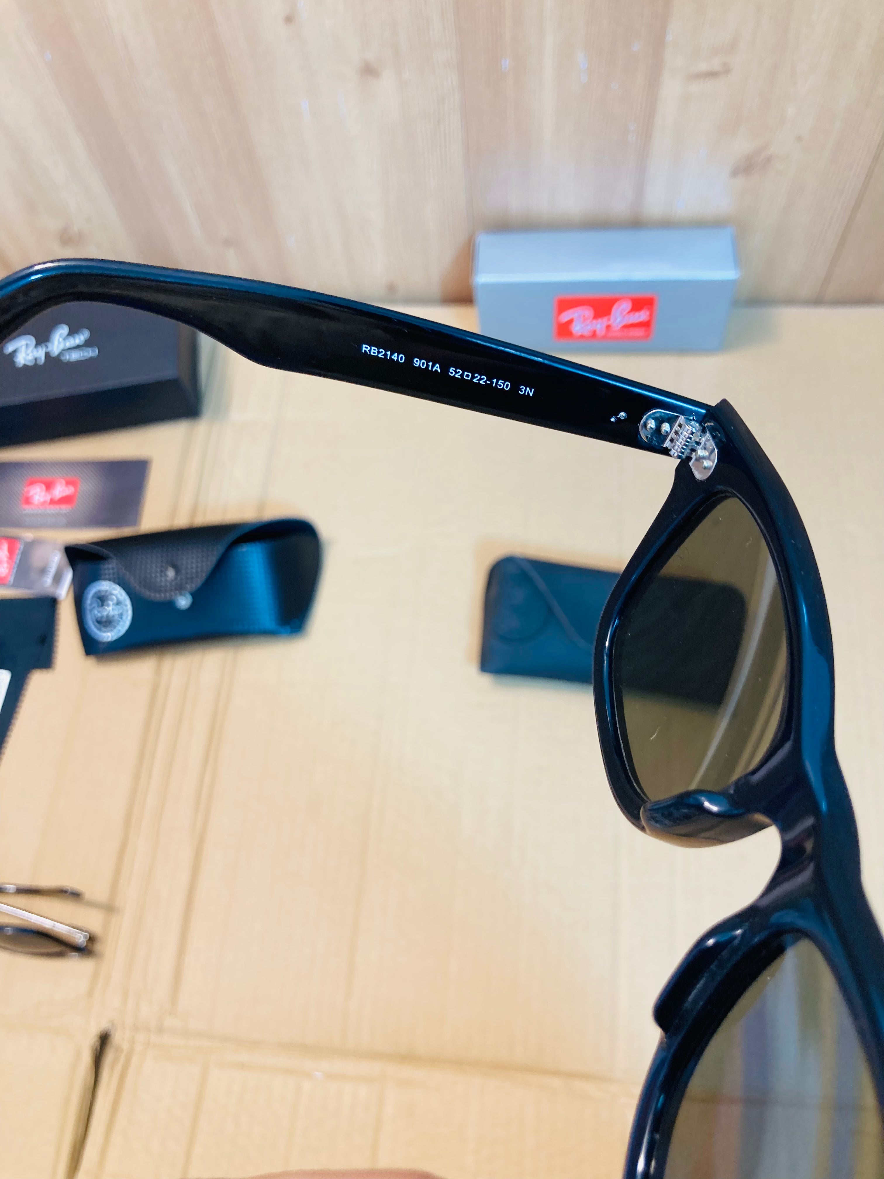 Ray-Ban RB2140 Original Wayfarer Classic Polarized Sunglasses