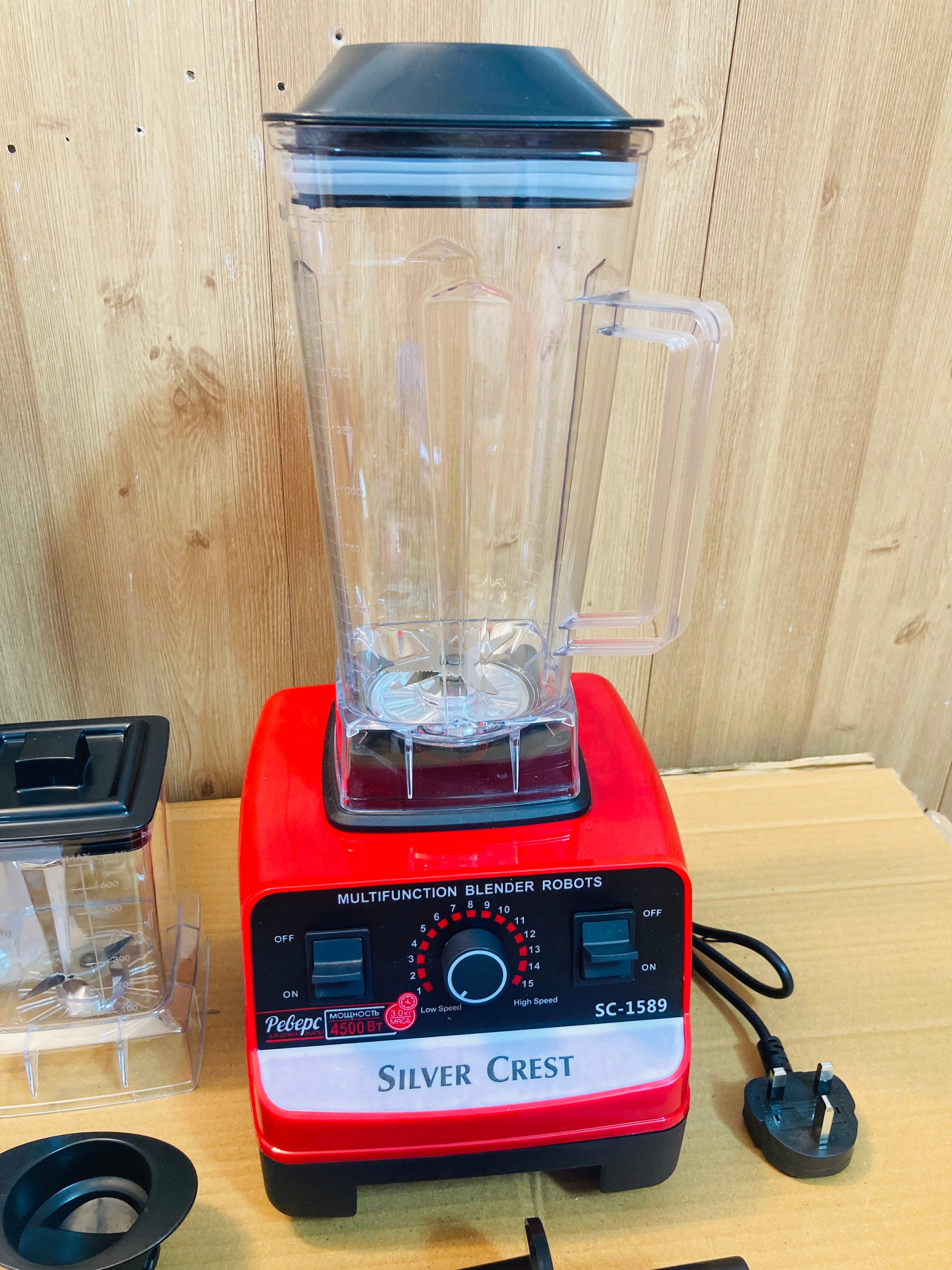Silver Crest Germany 4500W 2-in-1 Blender & Grinder 2.5L SC-1589 - Imported