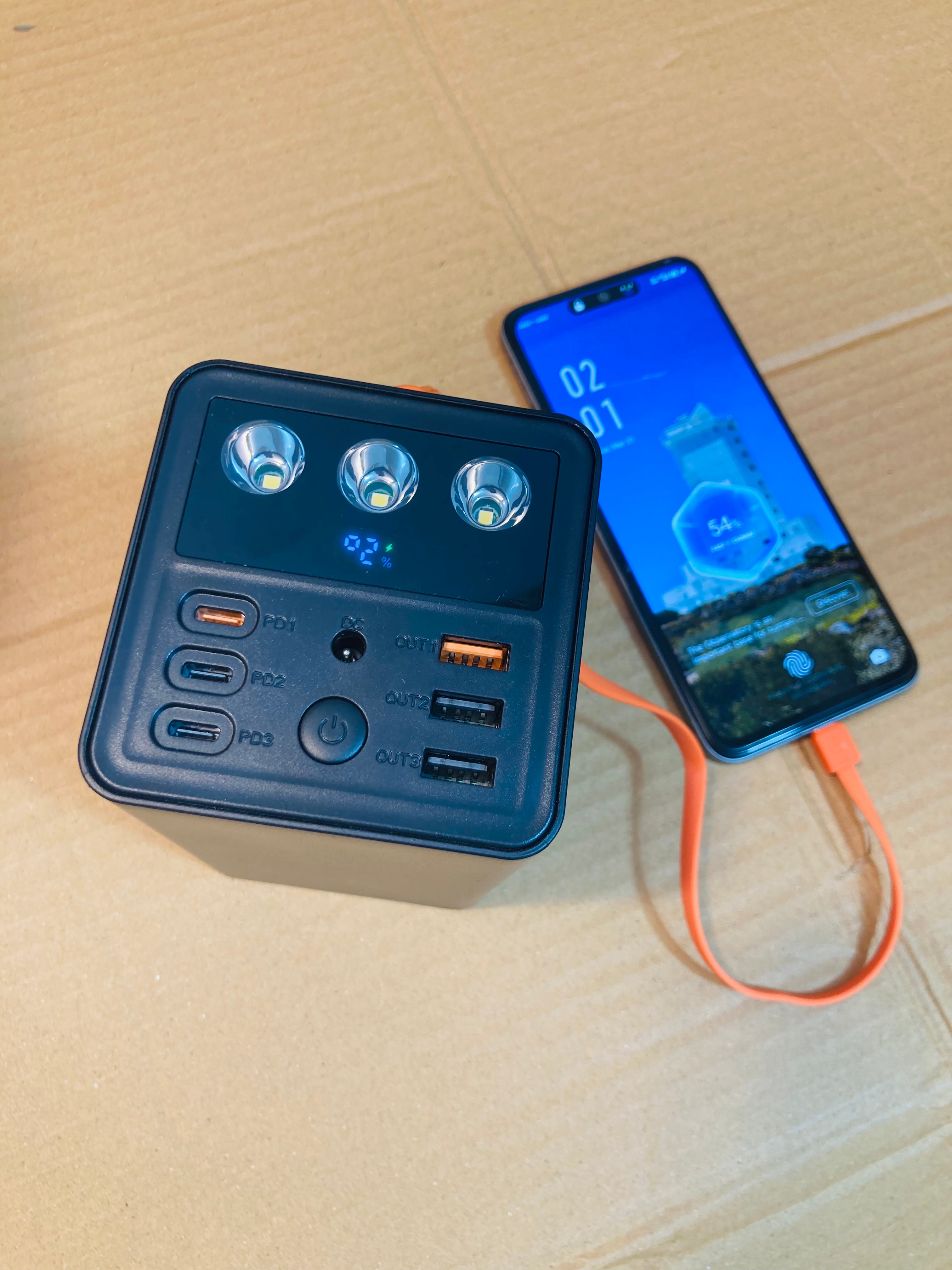 Kamal 22.5W Fast Charging Ghauri 100000mAh Power Bank - Power Station KPB1101