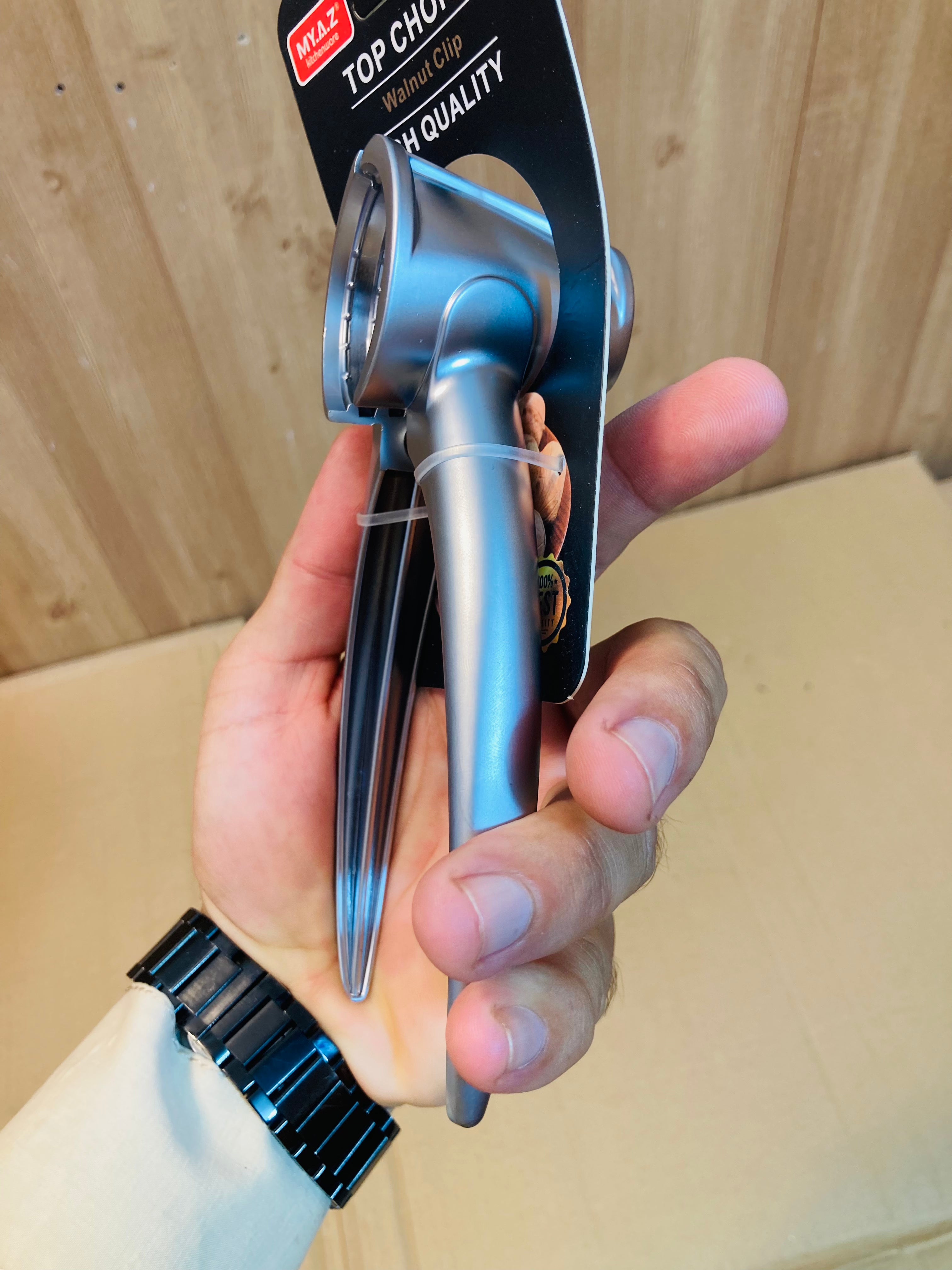 Heavy Duty Stainless Steel Walnut Cracker Tool - Nut Cracker