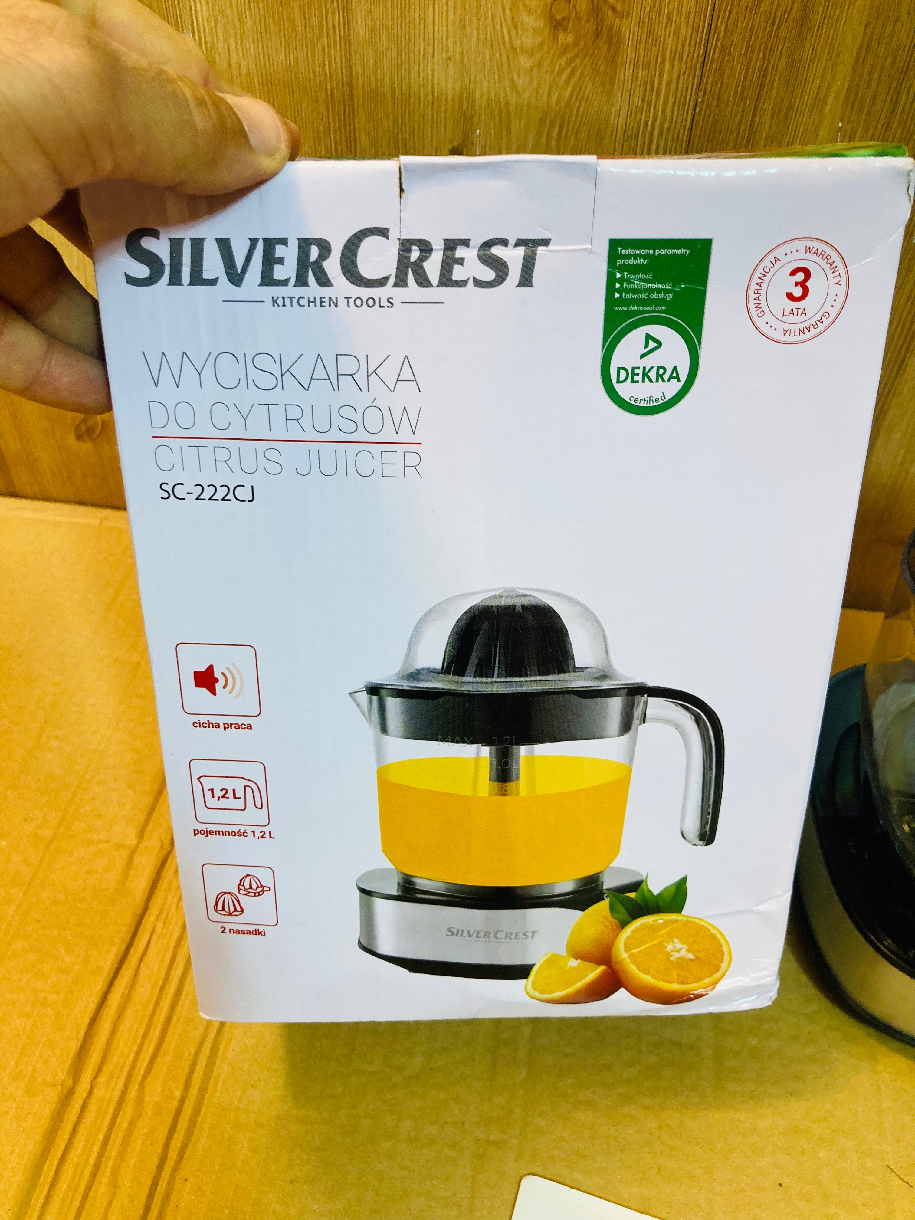 Silver Crest 40W Electric Citrus Juicer 1.2L SC-222CJ