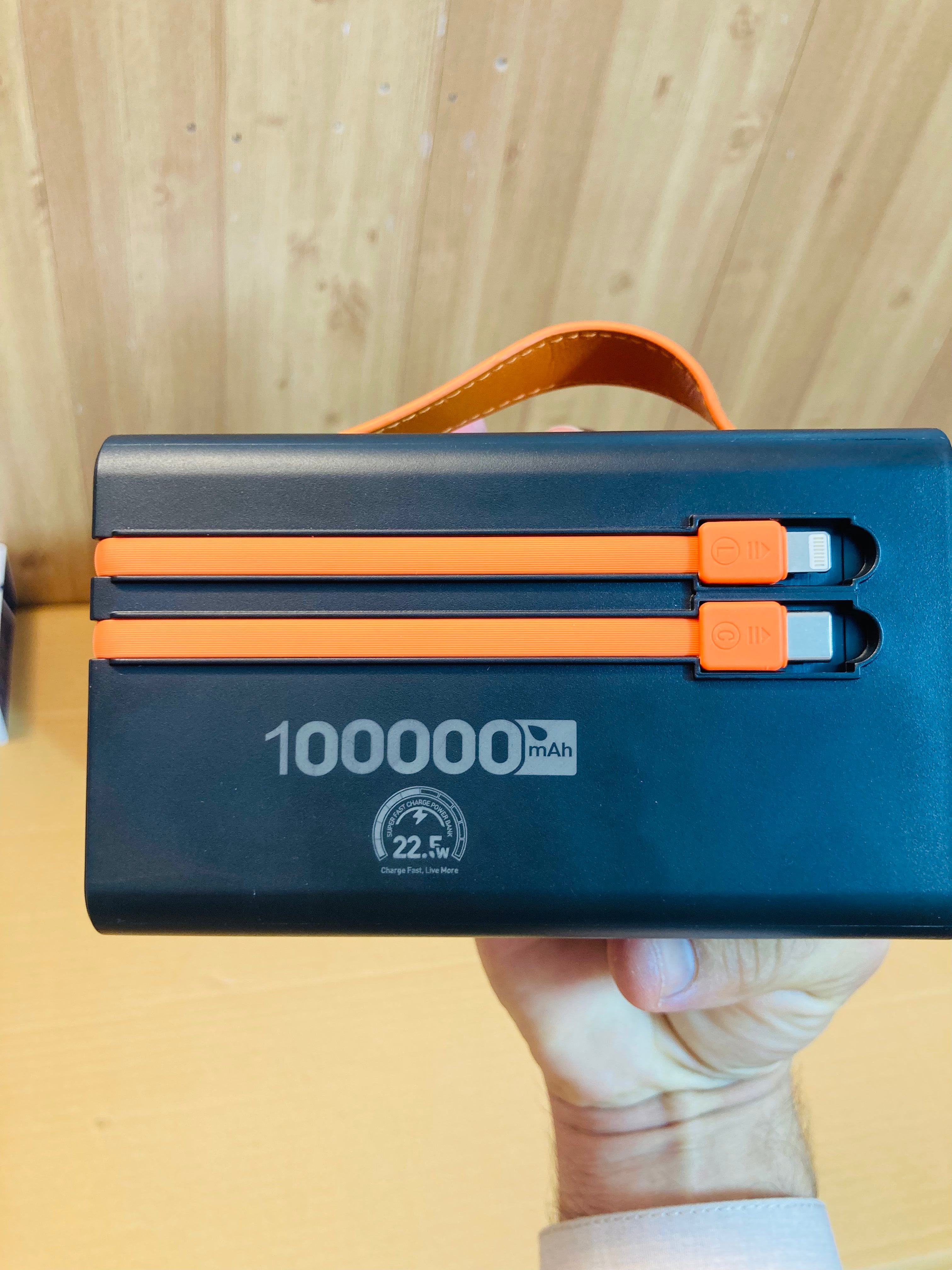 Kamal 22.5W Fast Charging Ghauri 100000mAh Power Bank - Power Station KPB1101