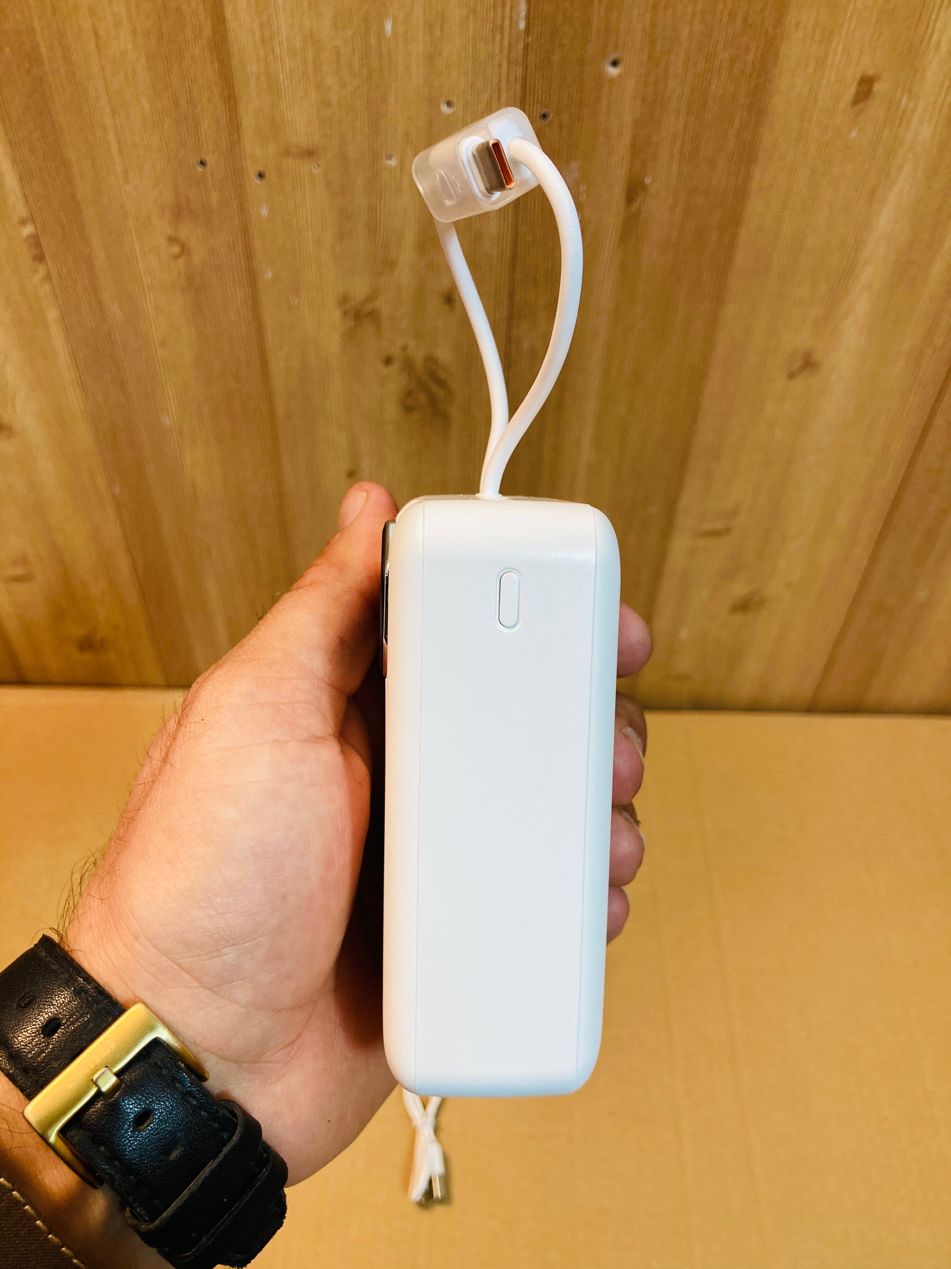 Kamal Compact Portable 30000mAh Built in Cables Fast Charging 68W Power Bank KPB038