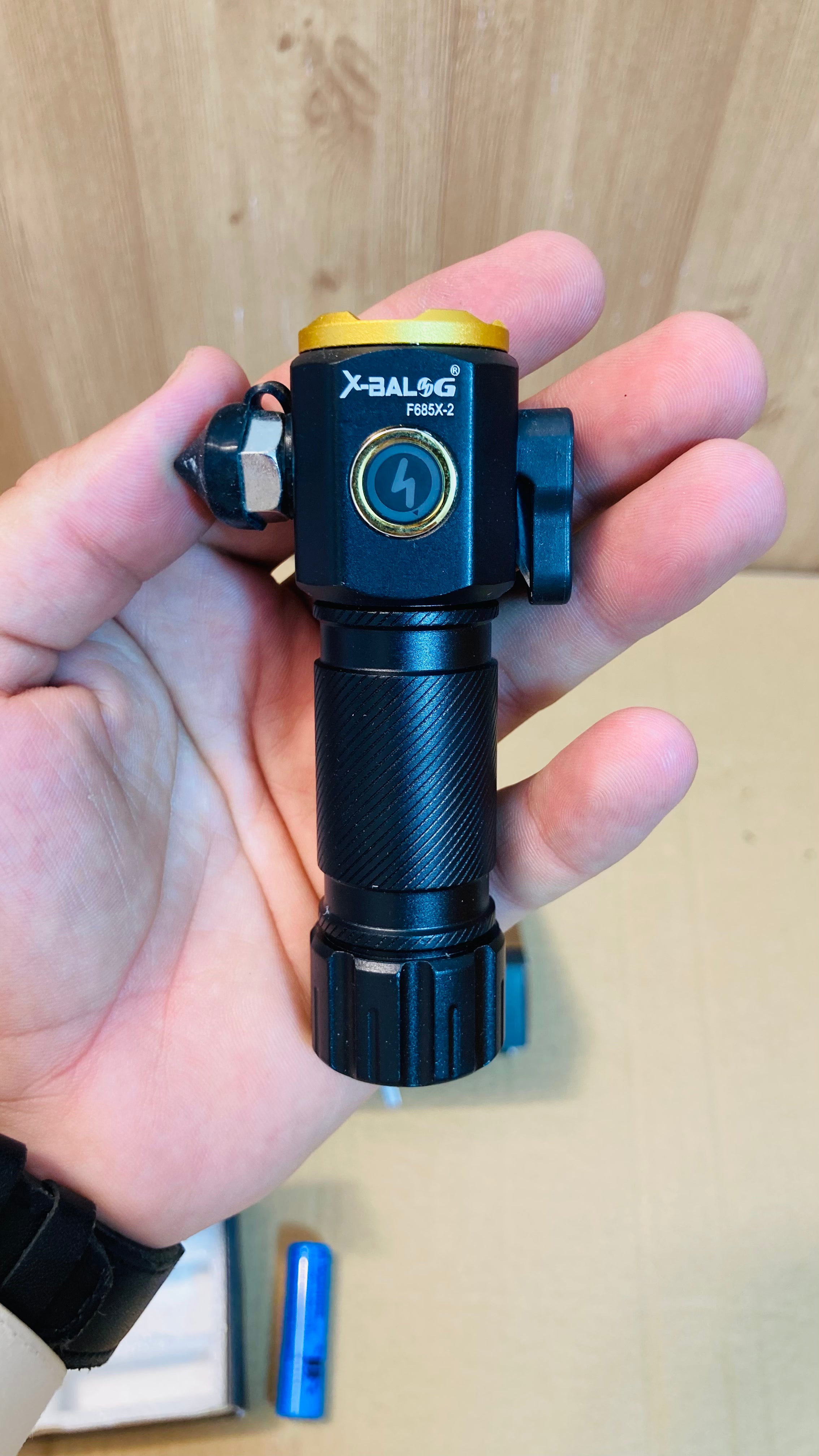 X-BALOG Tactical Rechargeable Compact LED Flashlight