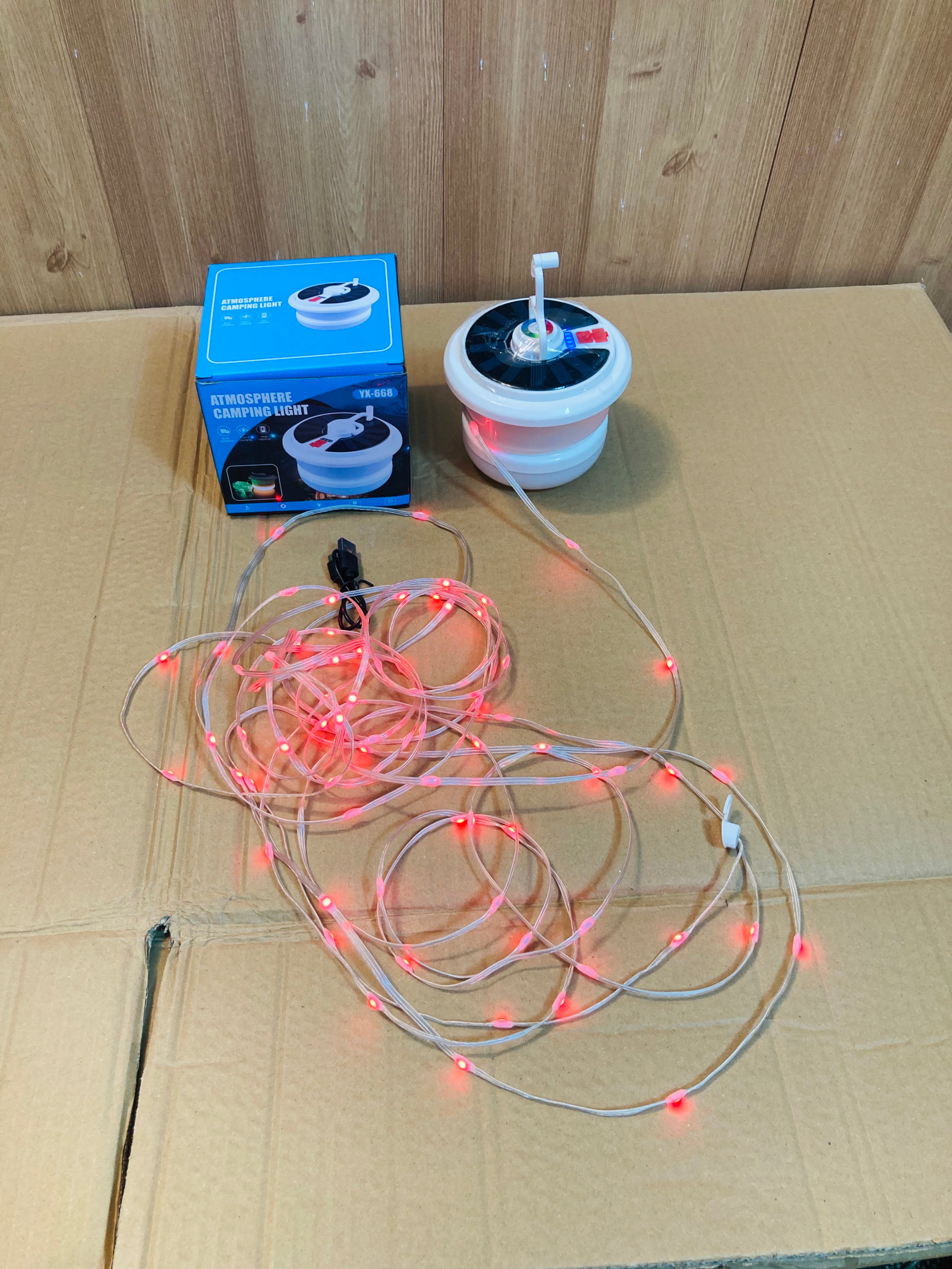Portable Rechargeable Outdoor Camping Atmosphere Light YX-668