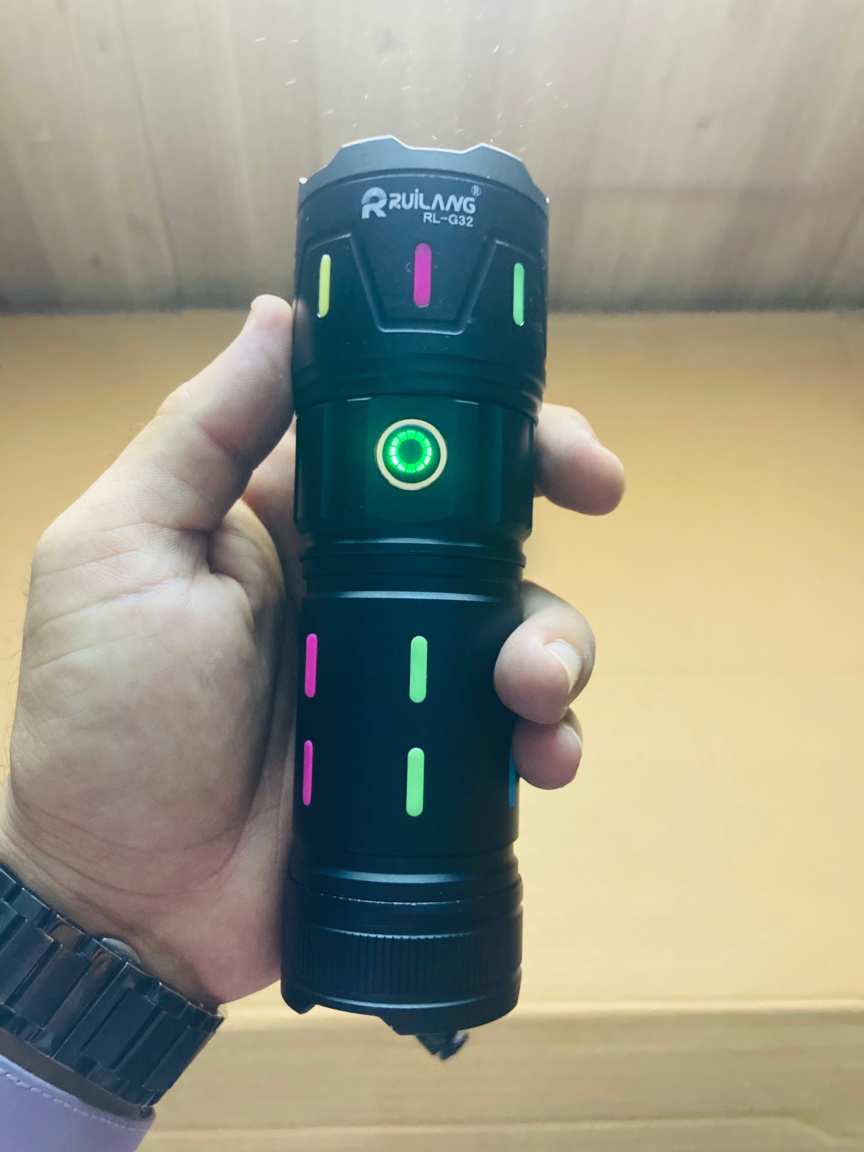 Ruilang P90 Tactical Compact Super Flashlight Torch RL-G32