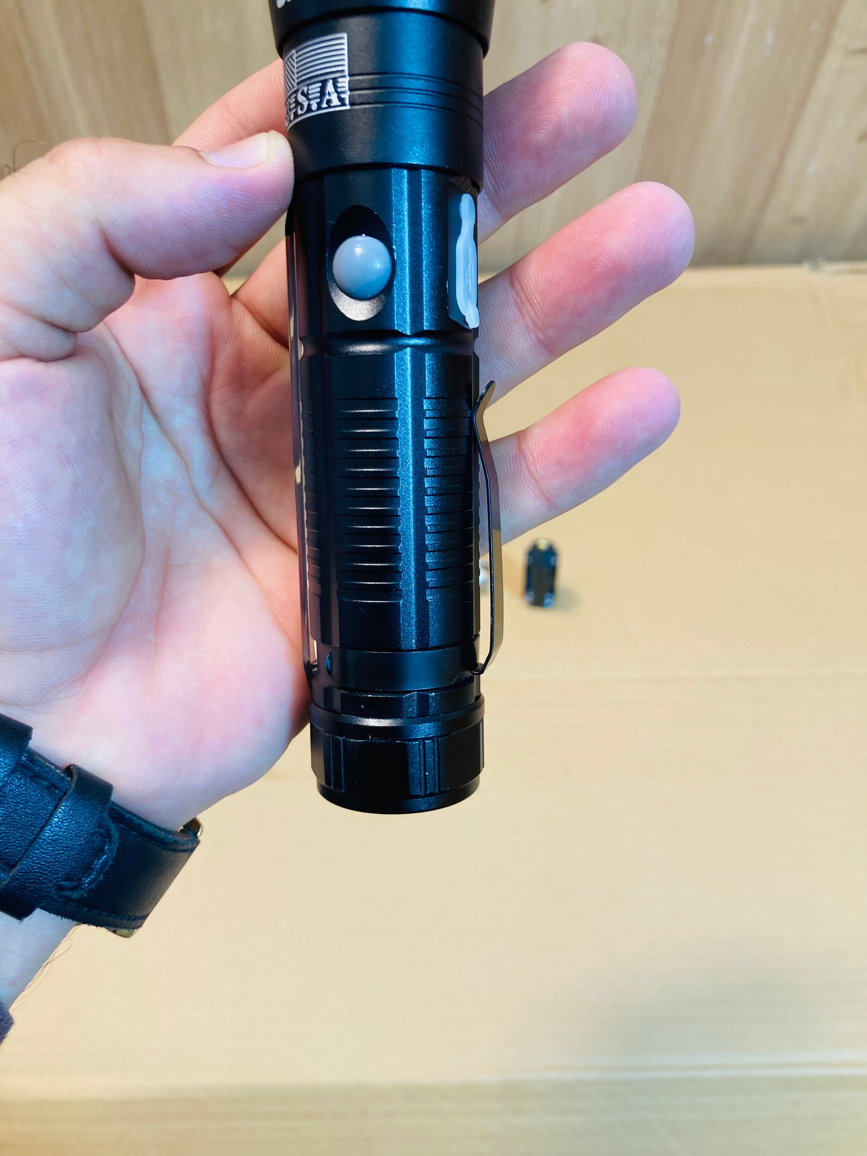 Handheld Compact Aluminium Led Flashlight Torch - Lamp P27