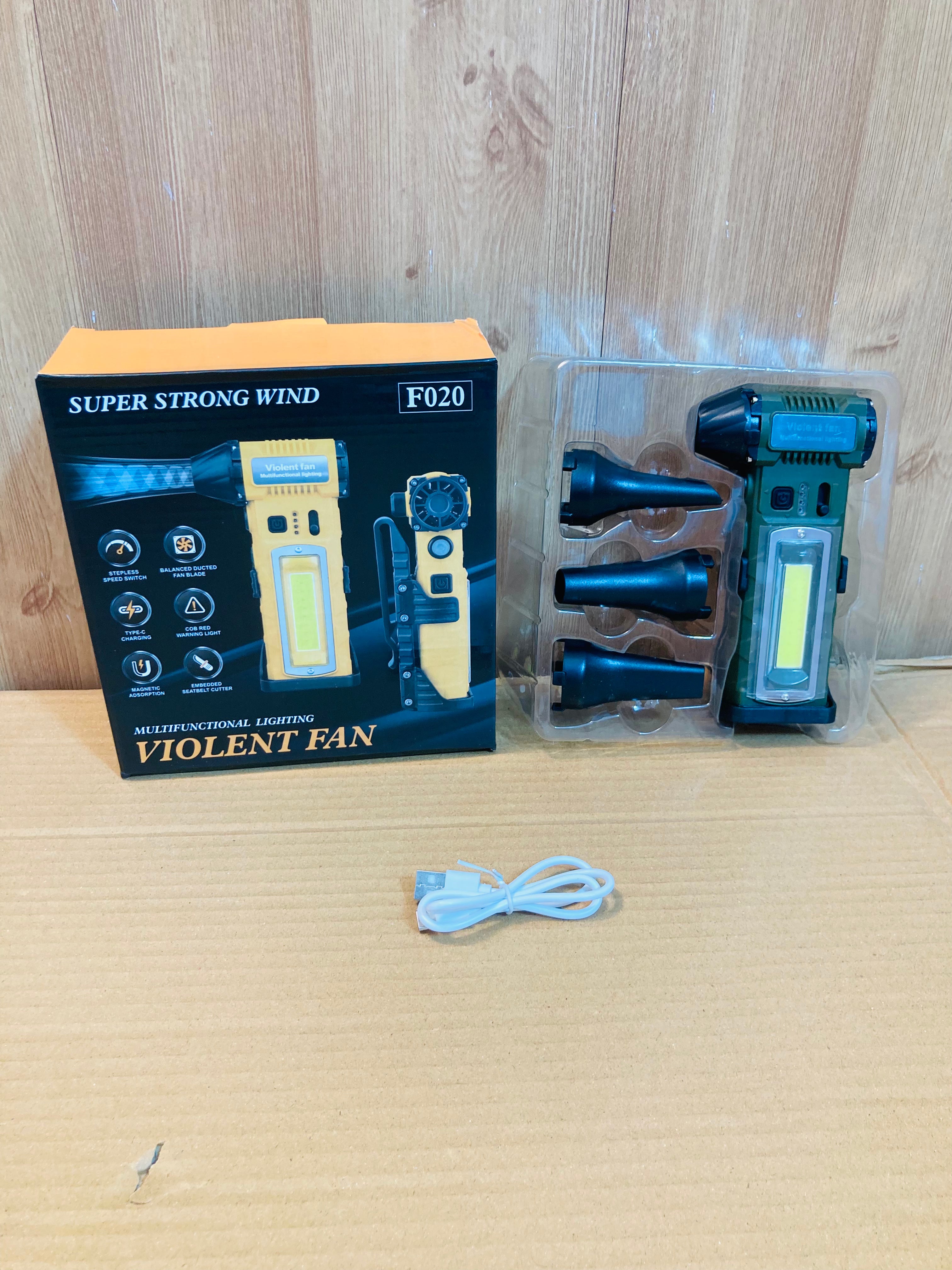 Handheld Powerful Multifunctional Turbo Led Violent Jet Fan Blower F020