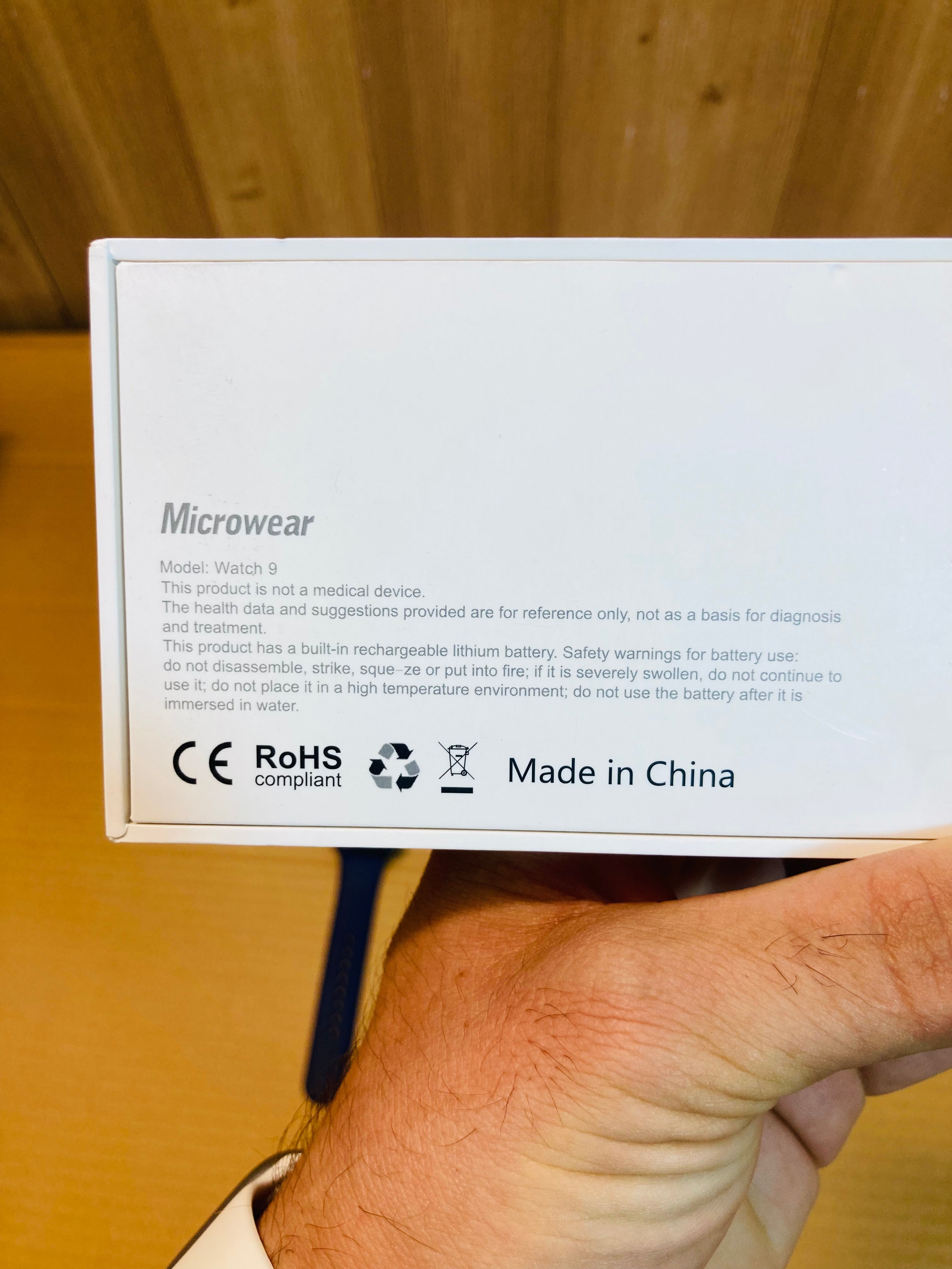 Microwear Waterproof Latest Smart Watch