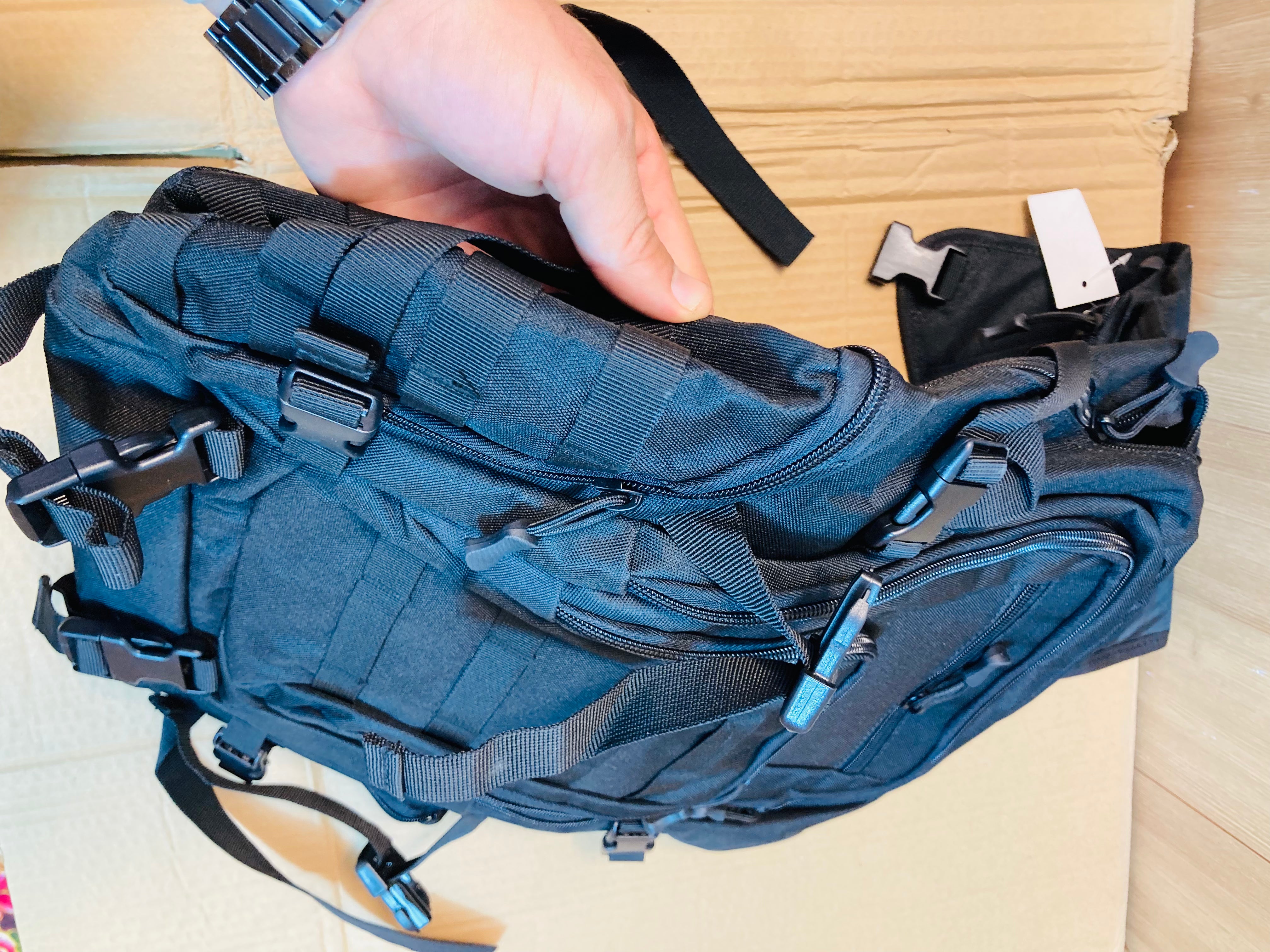 Tactical & Hiking Backpacks – 50L Waterproof Military Outdoor Travel Bag
