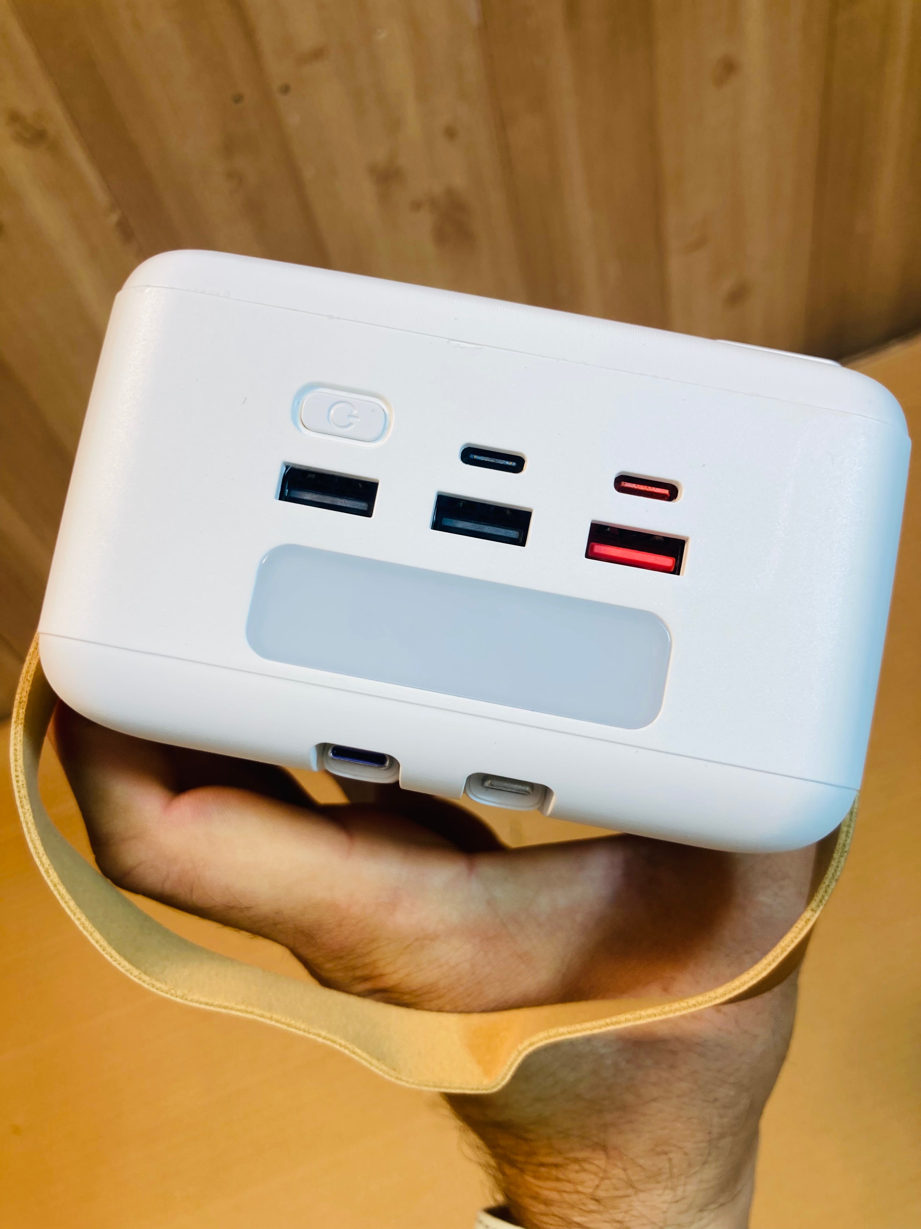 Kamal 160000mAh 60W Fast Charging Built in Cable Power Station - Power Bank K160
