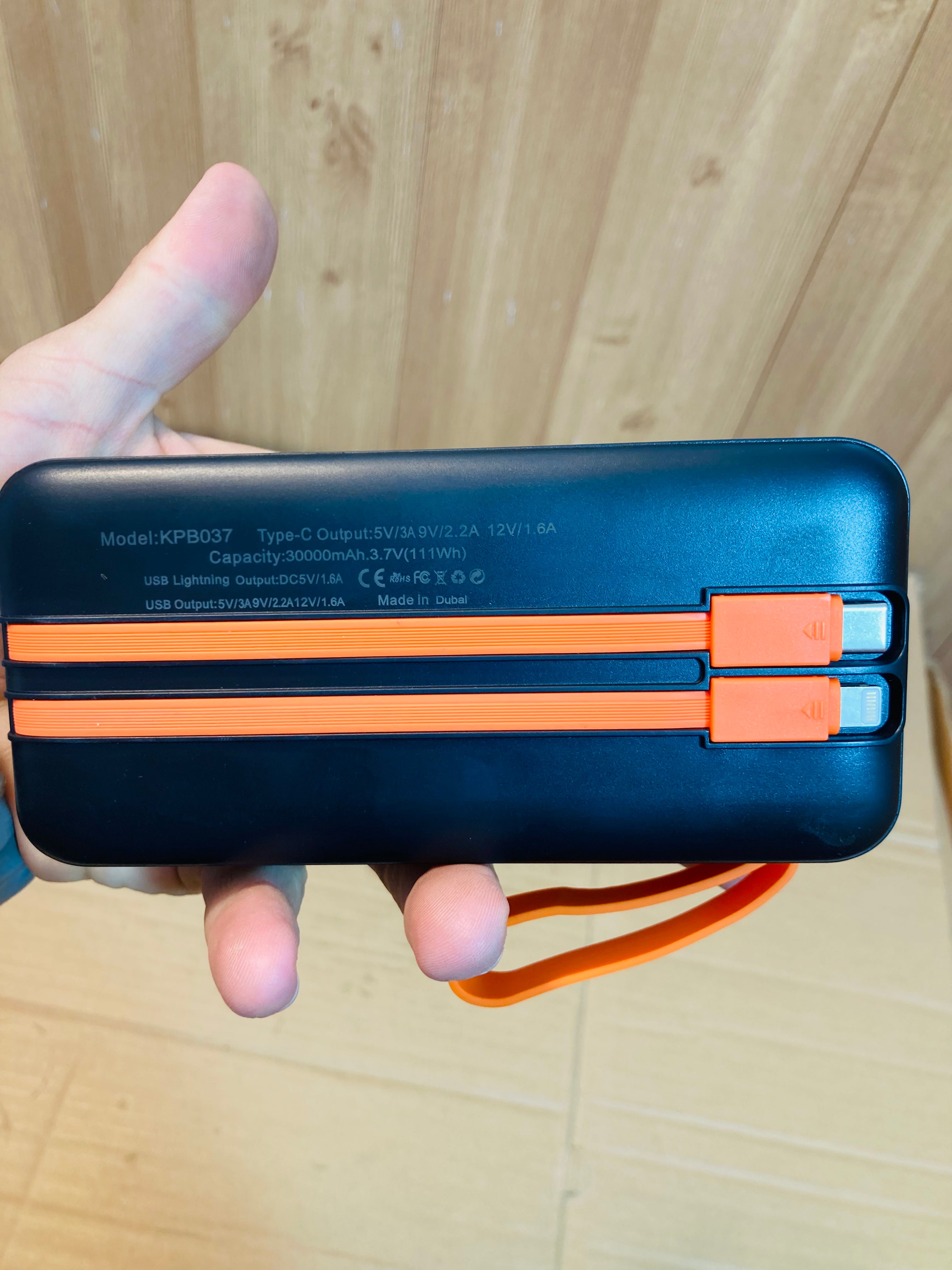 Kamal 30000mAh PD Super Fast Charging 68W Power Bank KPB037