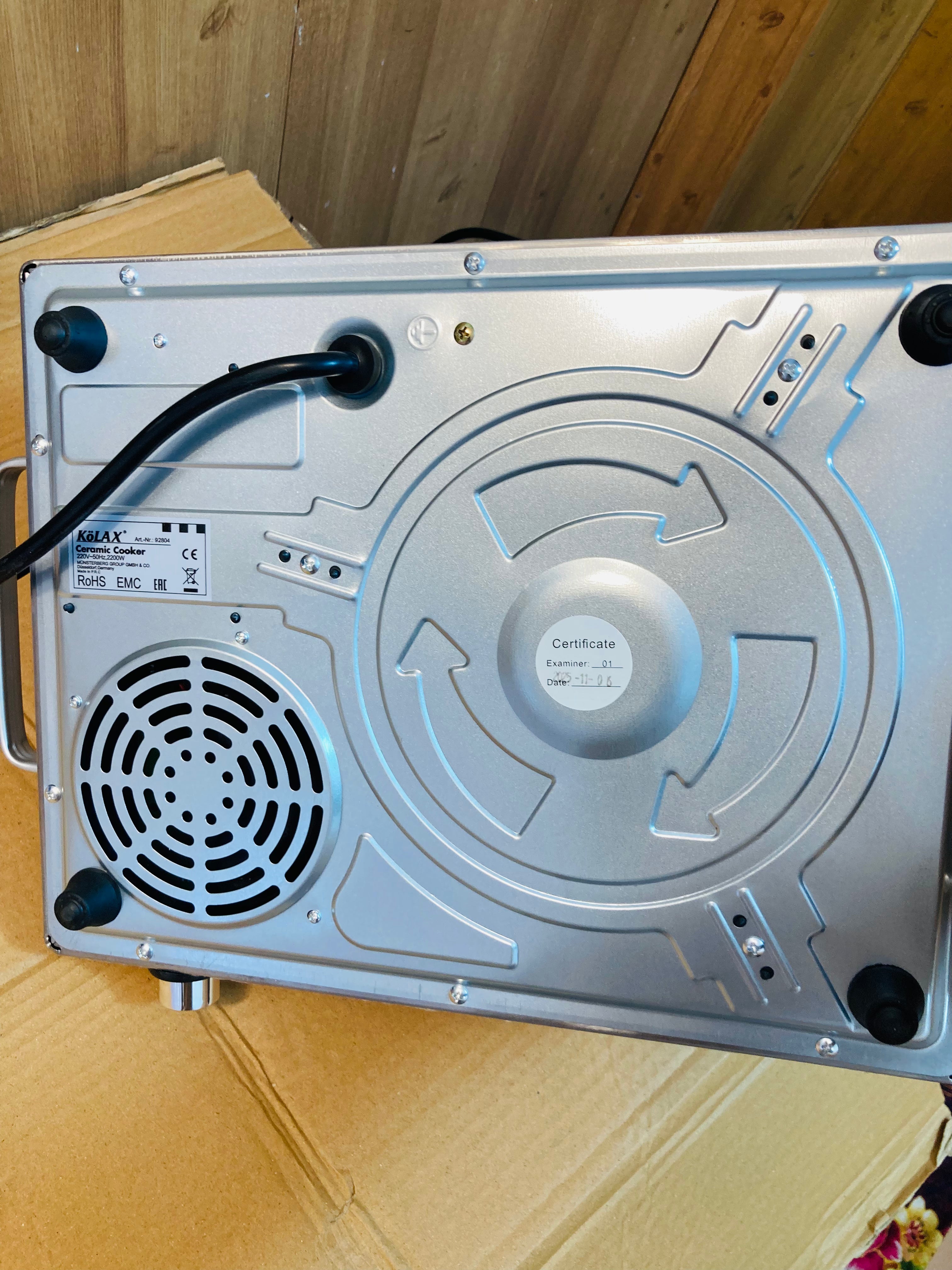 KoLAX Germany Electric Stove - Infrared HotPlate 2200W