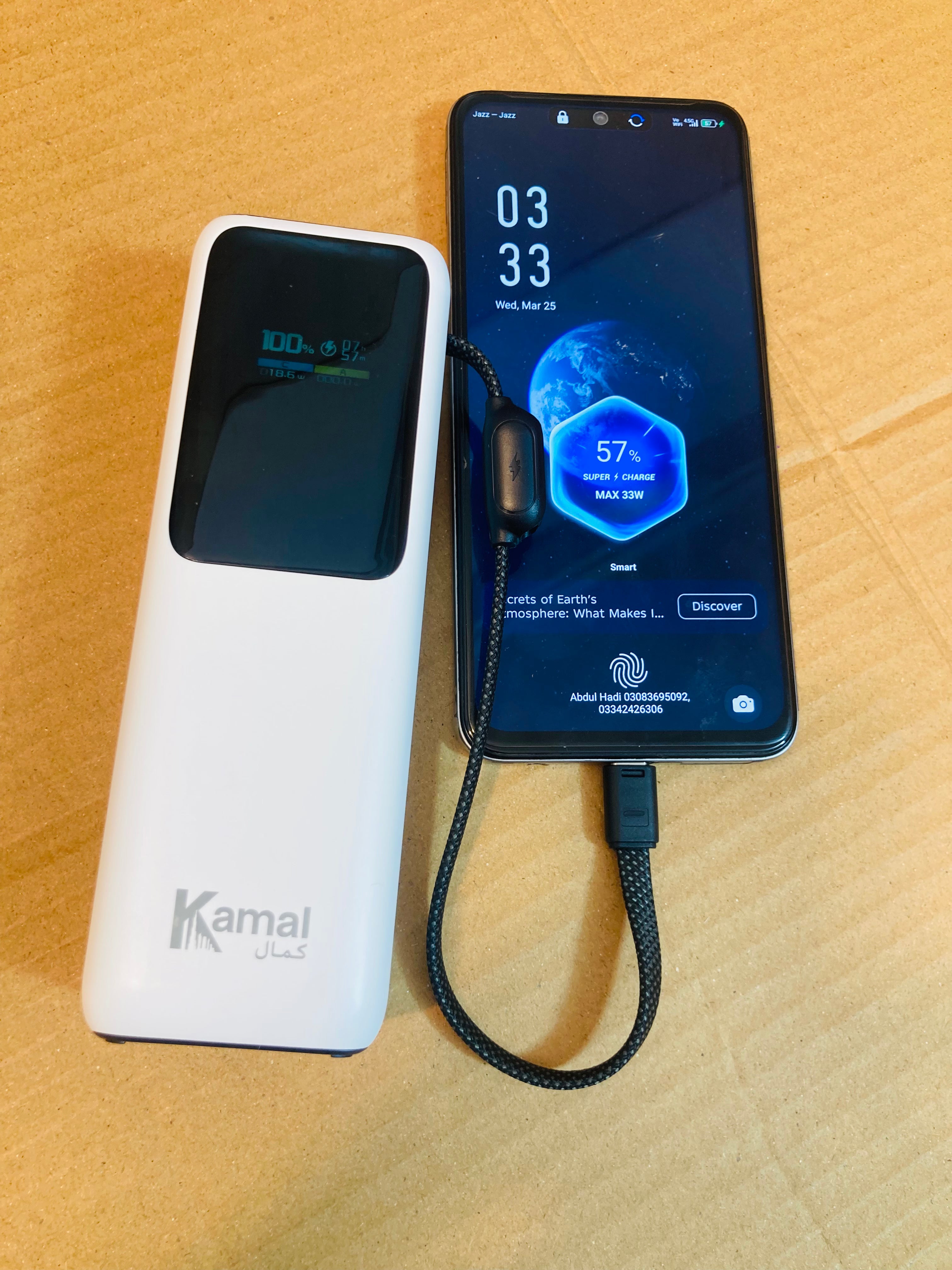 Kamal 100W Super Fast 20000mAh Laptop Lithium Power Bank KPB29