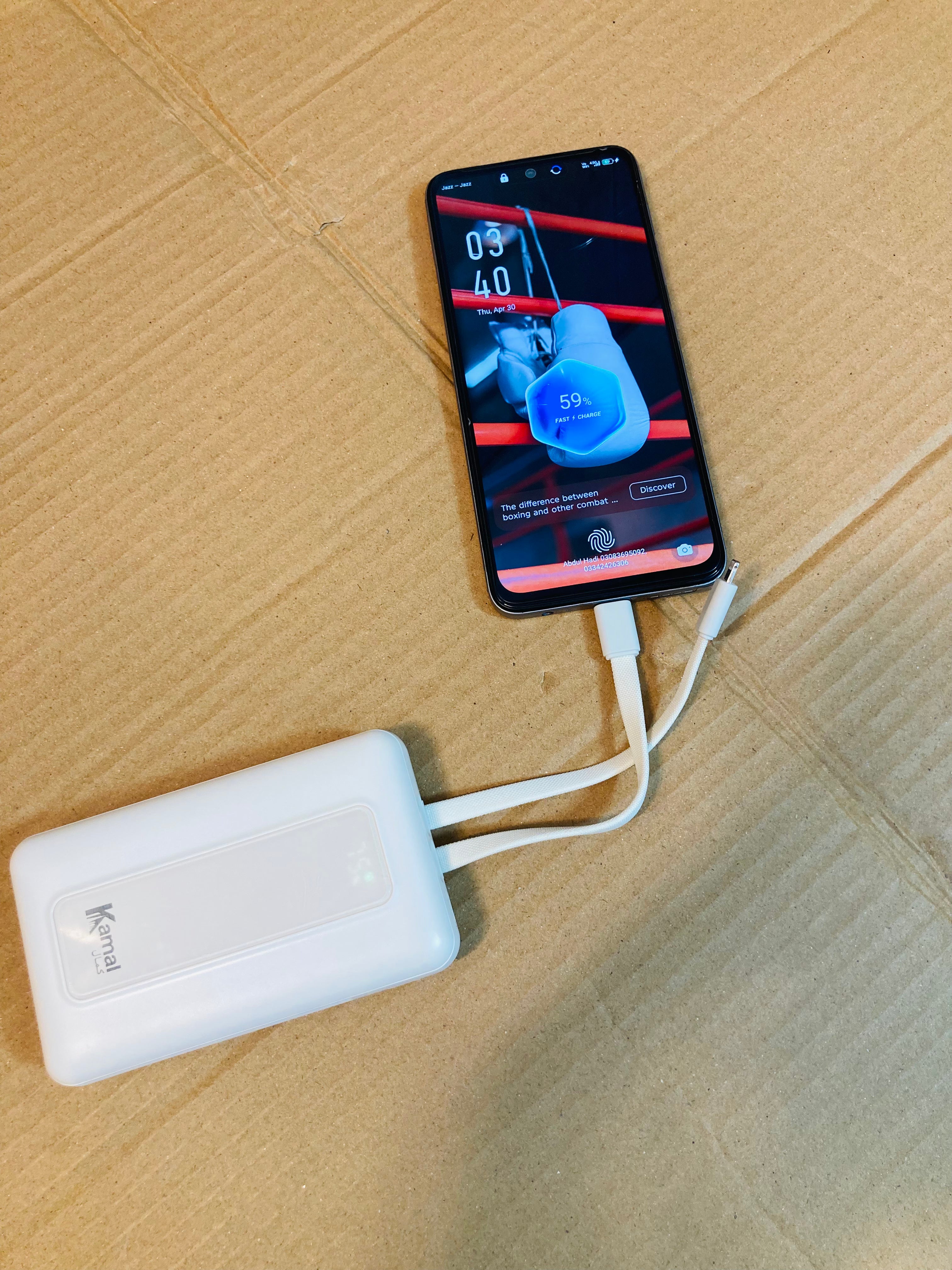 Kamal 22.5W Fast Charging 20000mAh Pocket Power Bank KPB26