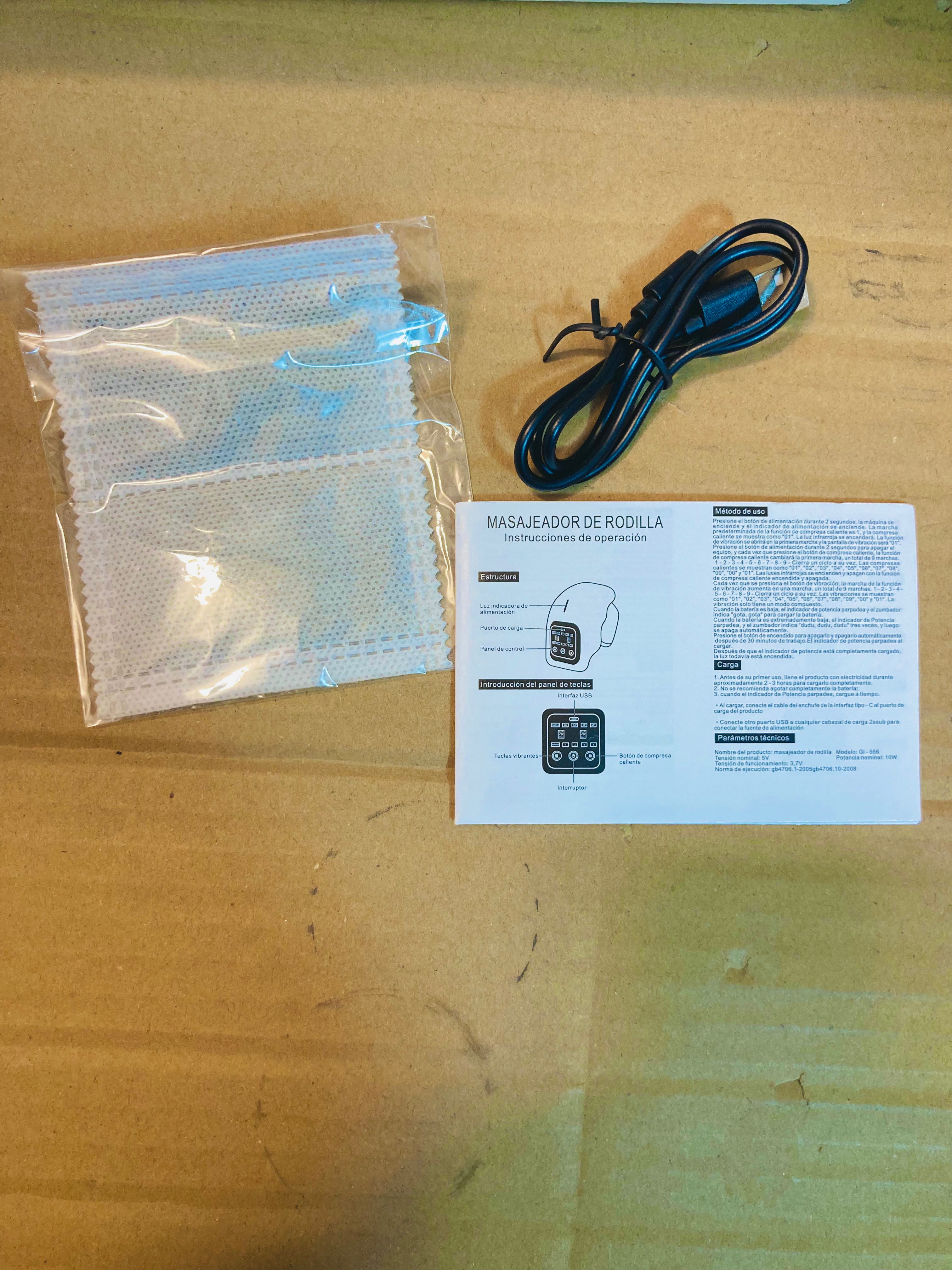 GI Wireless Relaxing Rechargeable Knee Massager