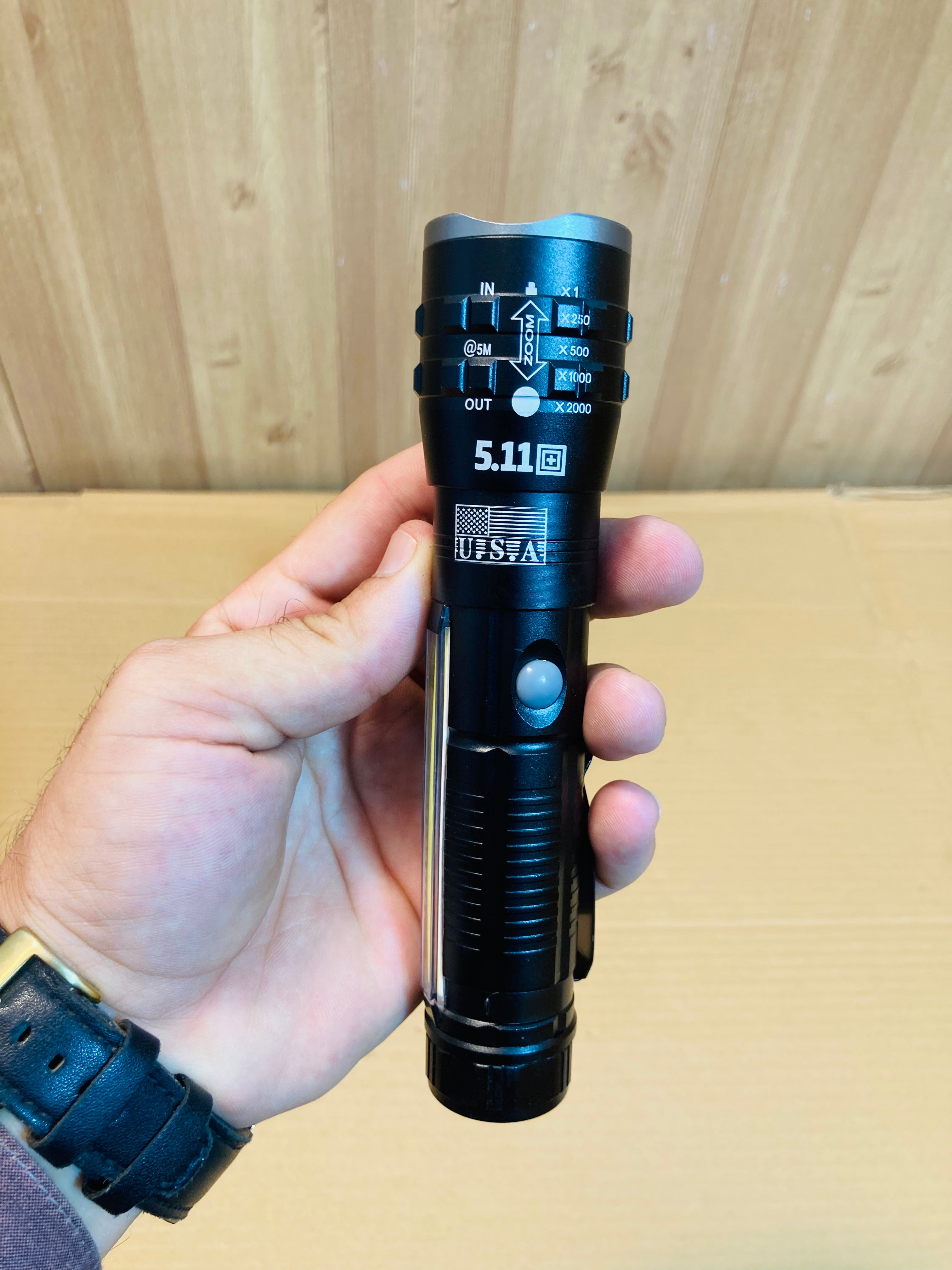 Handheld Compact Aluminium Led Flashlight Torch - Lamp P27