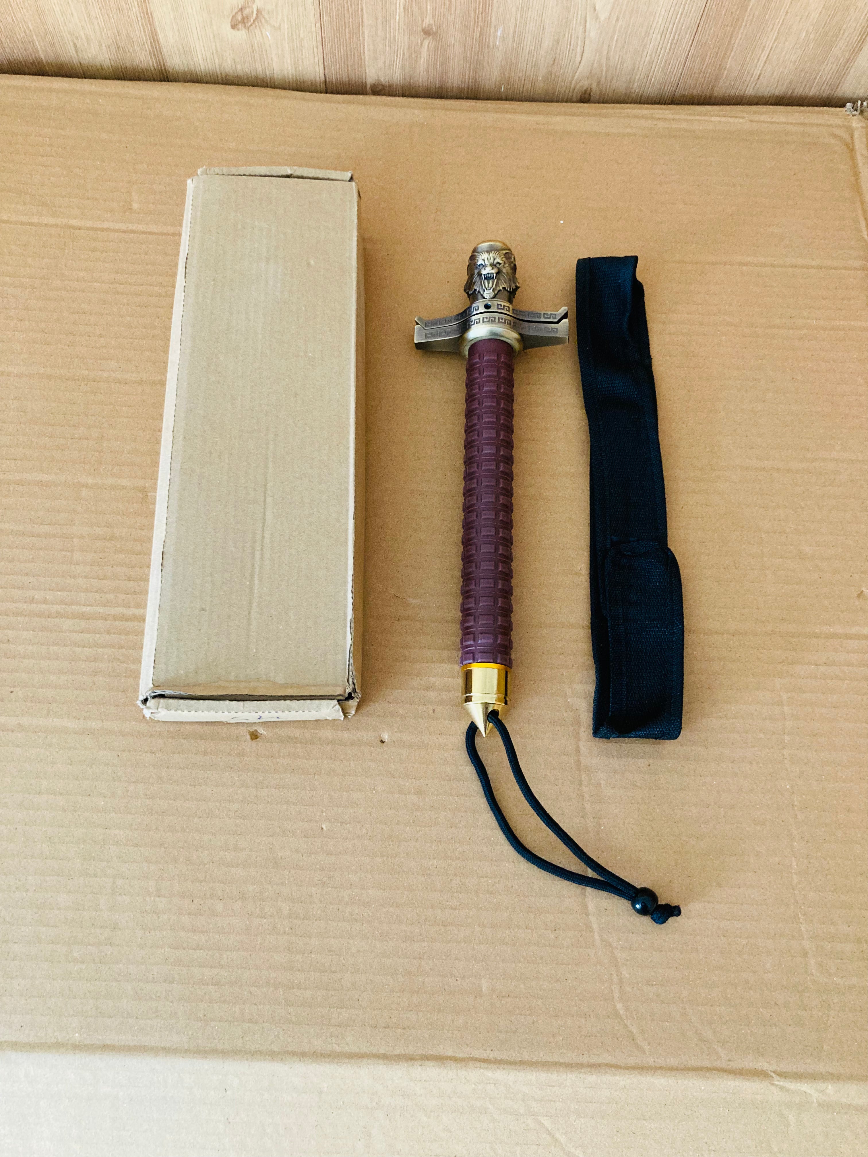 Self Defence Lion Shape Stainless Steel Retractable Baton - Stick 31”