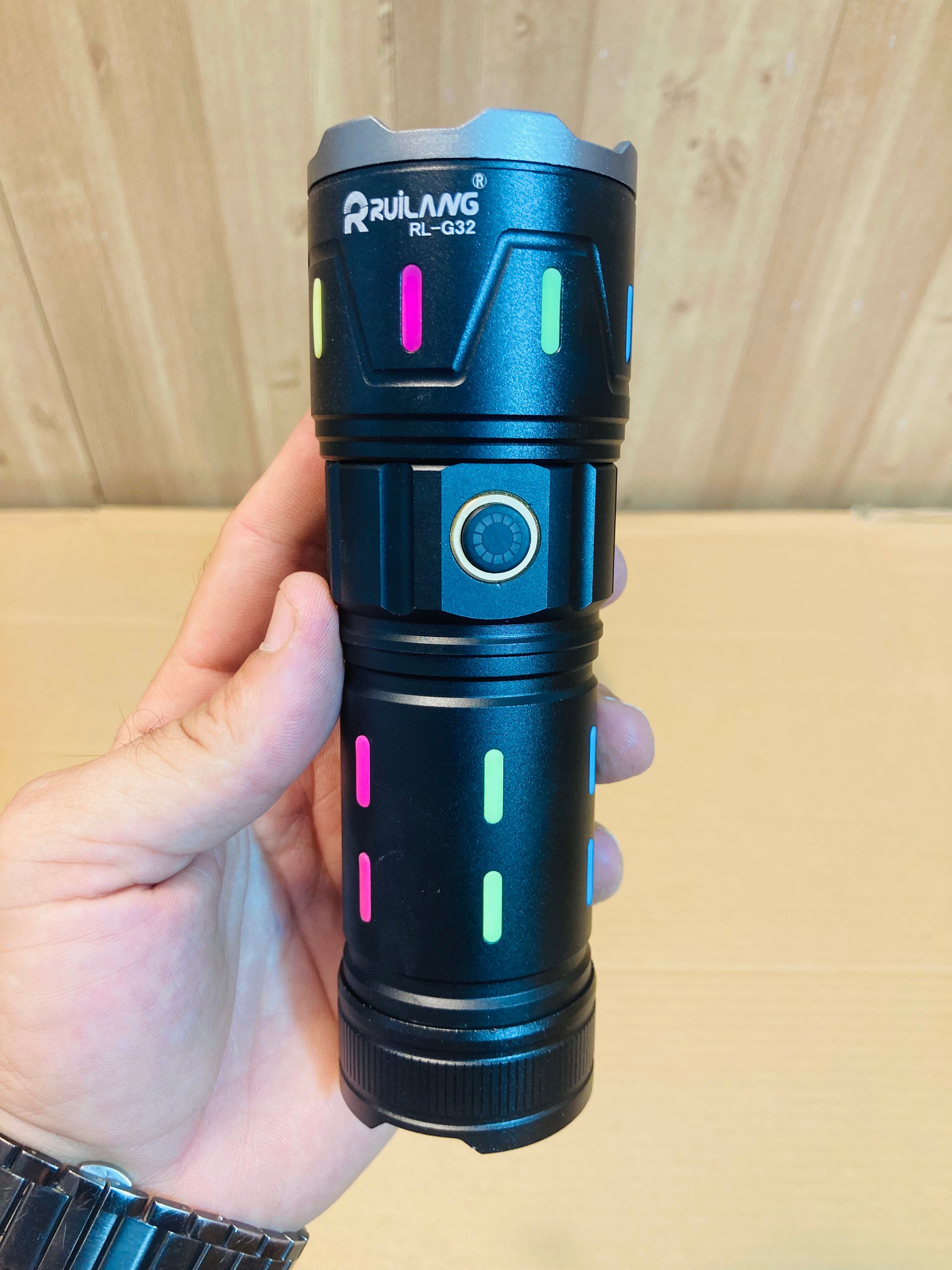 Ruilang P90 Tactical Compact Super Flashlight Torch RL-G32