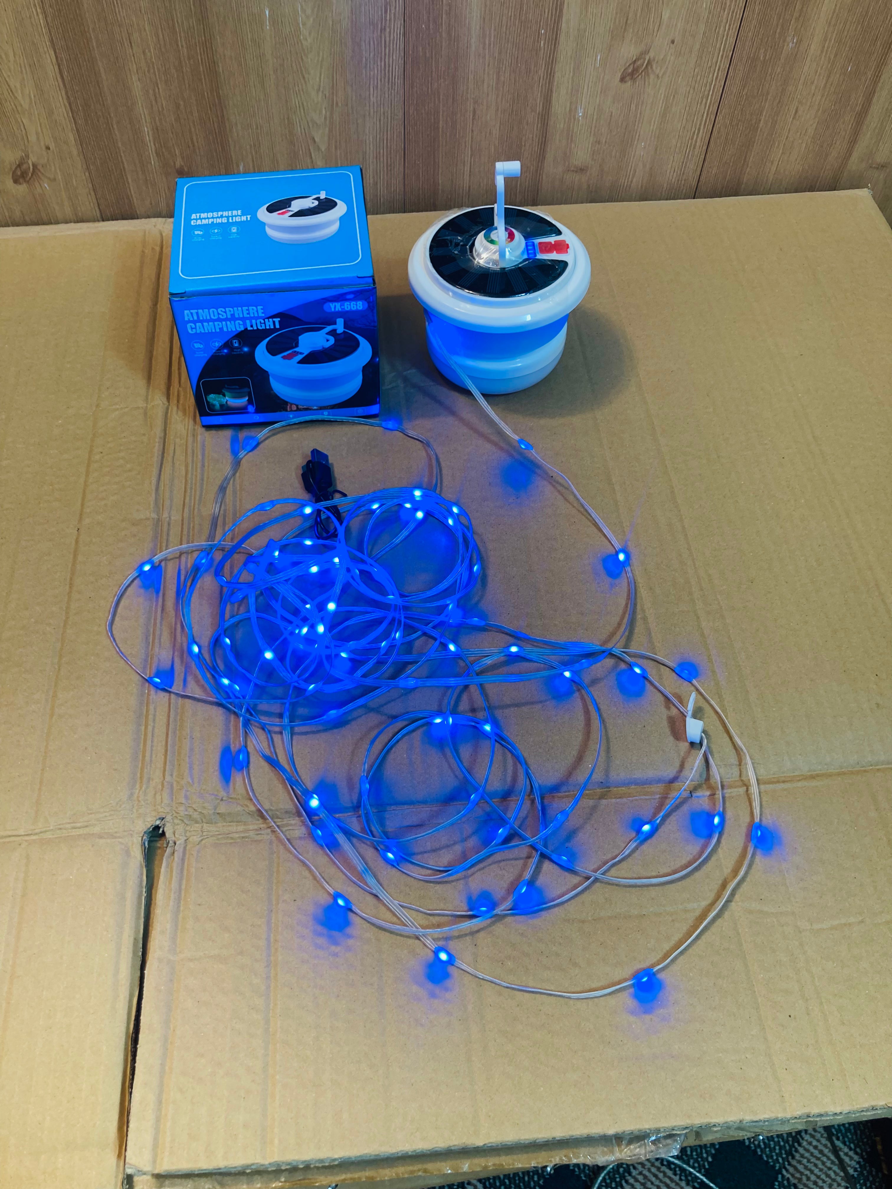 Portable Rechargeable Outdoor Camping Atmosphere Light YX-668