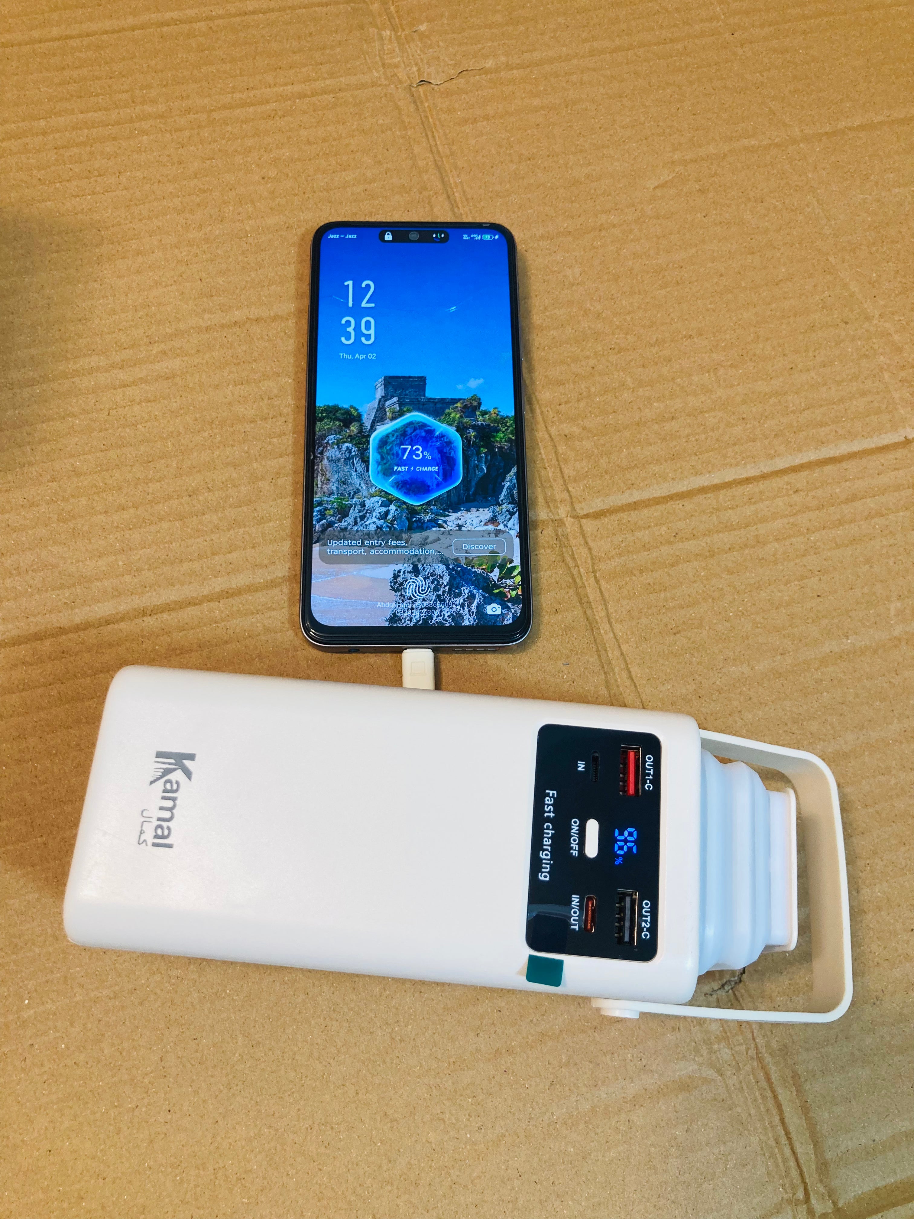 Kamal 22.5W Fast Charging PD 80000mAh Lamp Power Bank KPB85