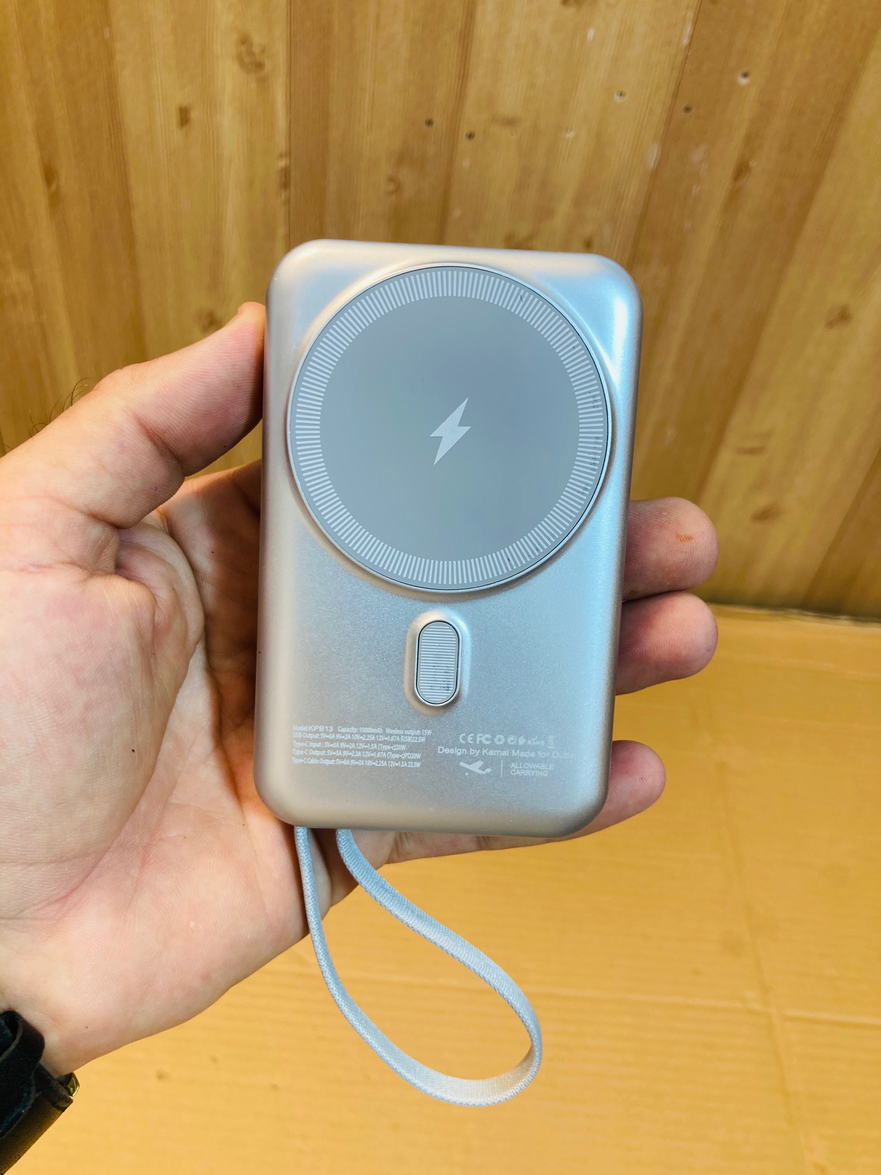 Kamal 22.5W Fast Charging MagSafe 10000mAh Wireless Power Bank KPB13