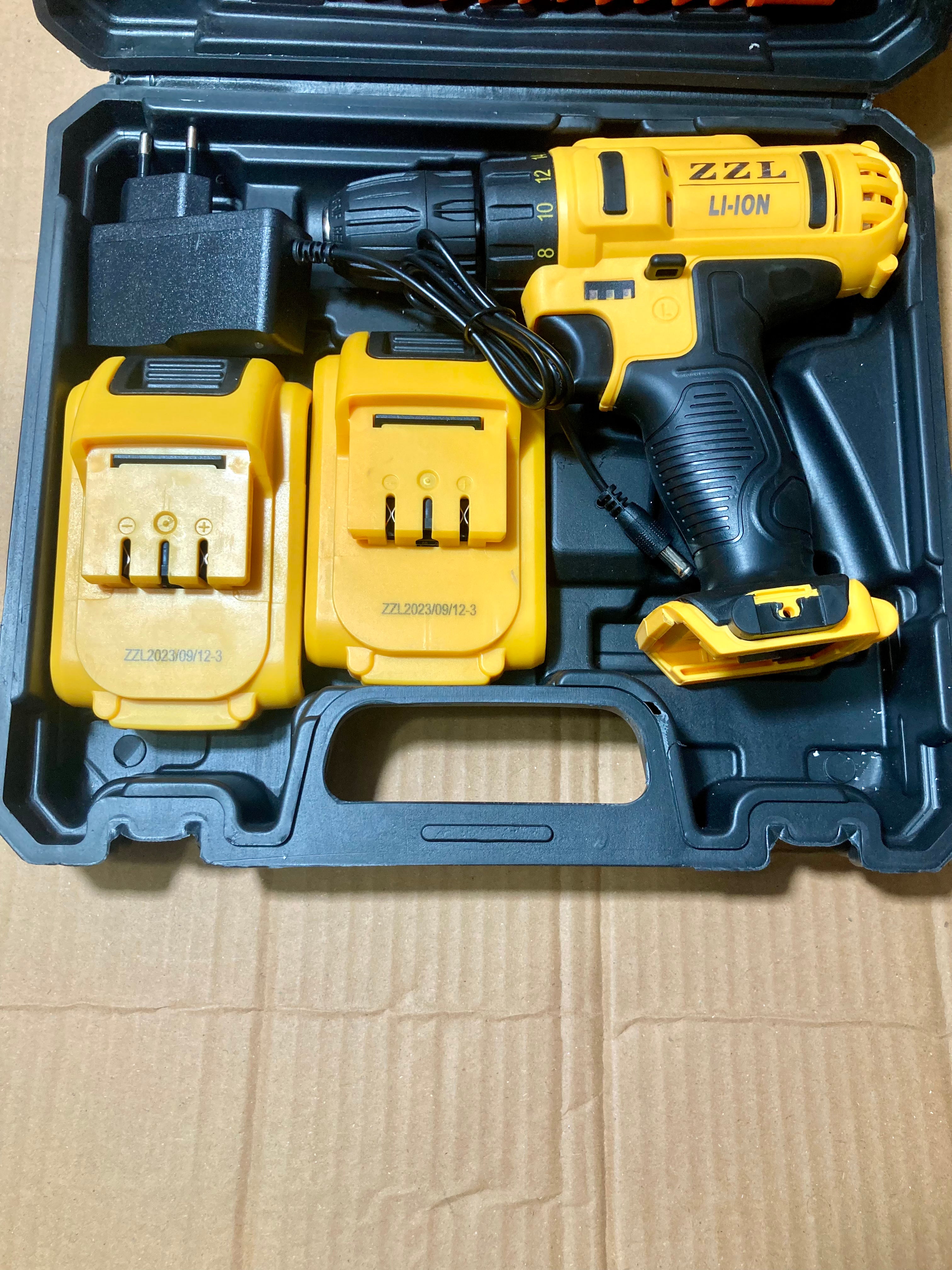 Lot imported ZZL Drill Kit Machine with 24V Double Batteries