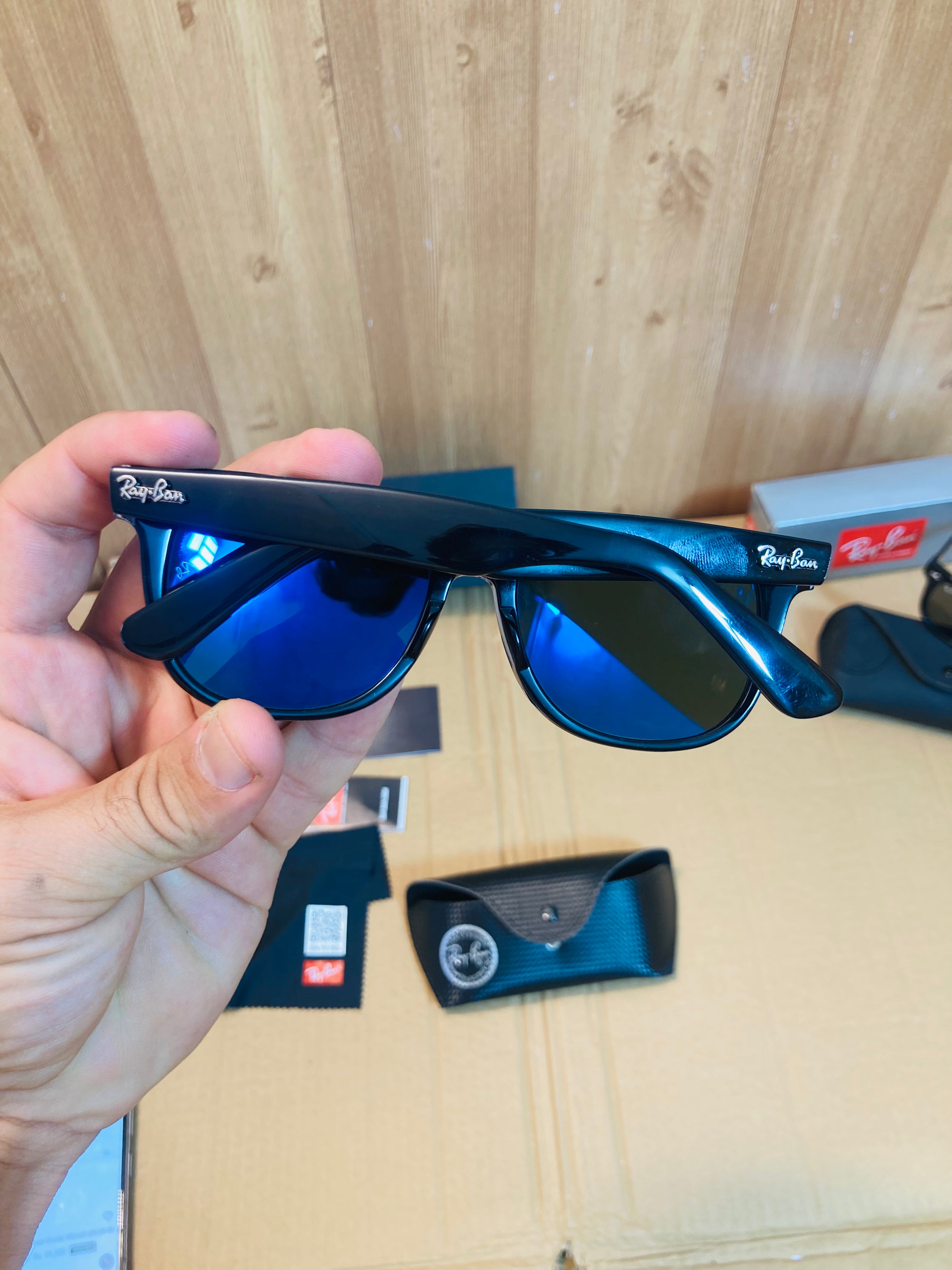 Ray-Ban RB2140 Original Wayfarer Classic Polarized Sunglasses