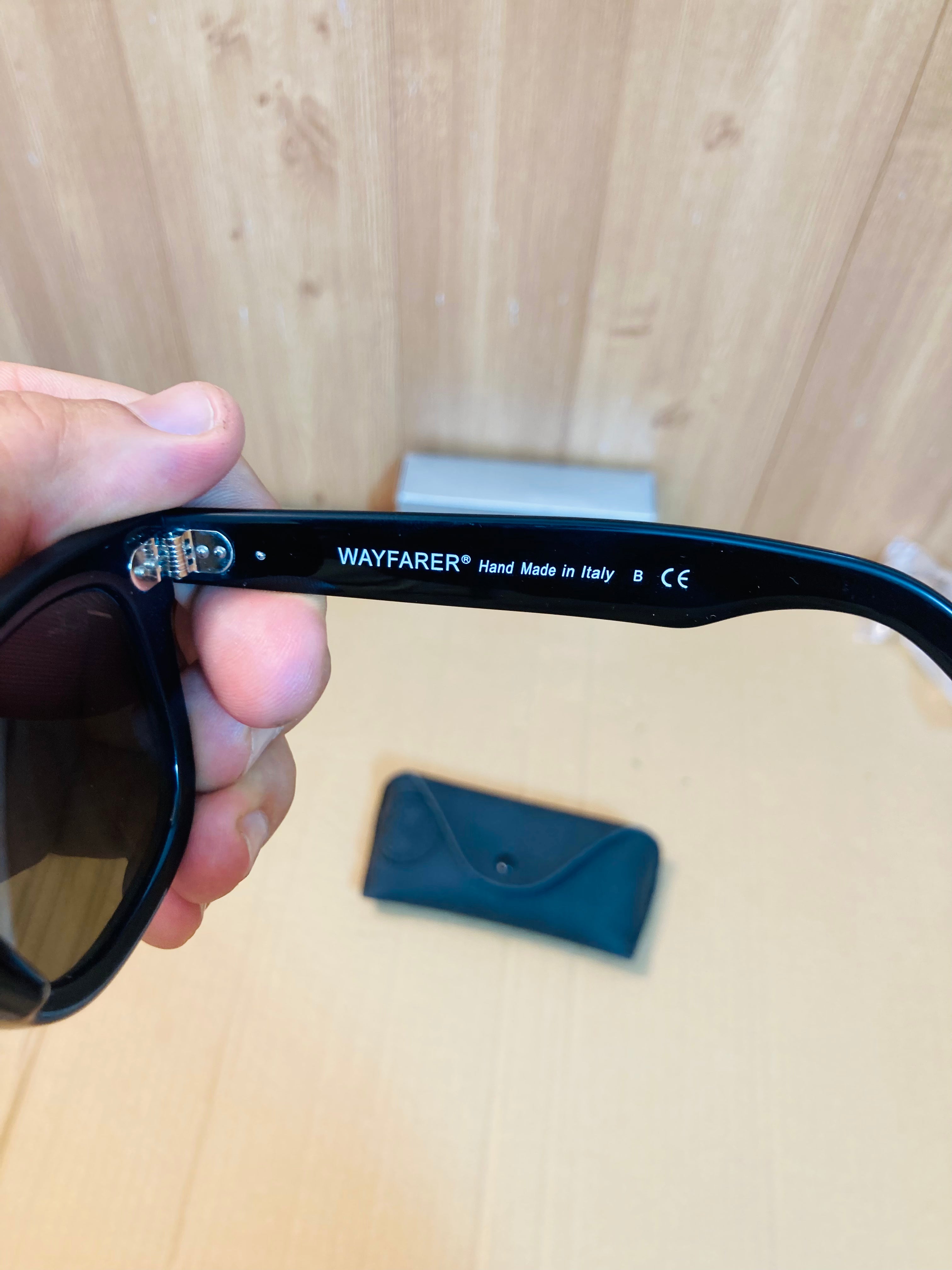 Ray-Ban RB2140 Original Wayfarer Classic Polarized Sunglasses