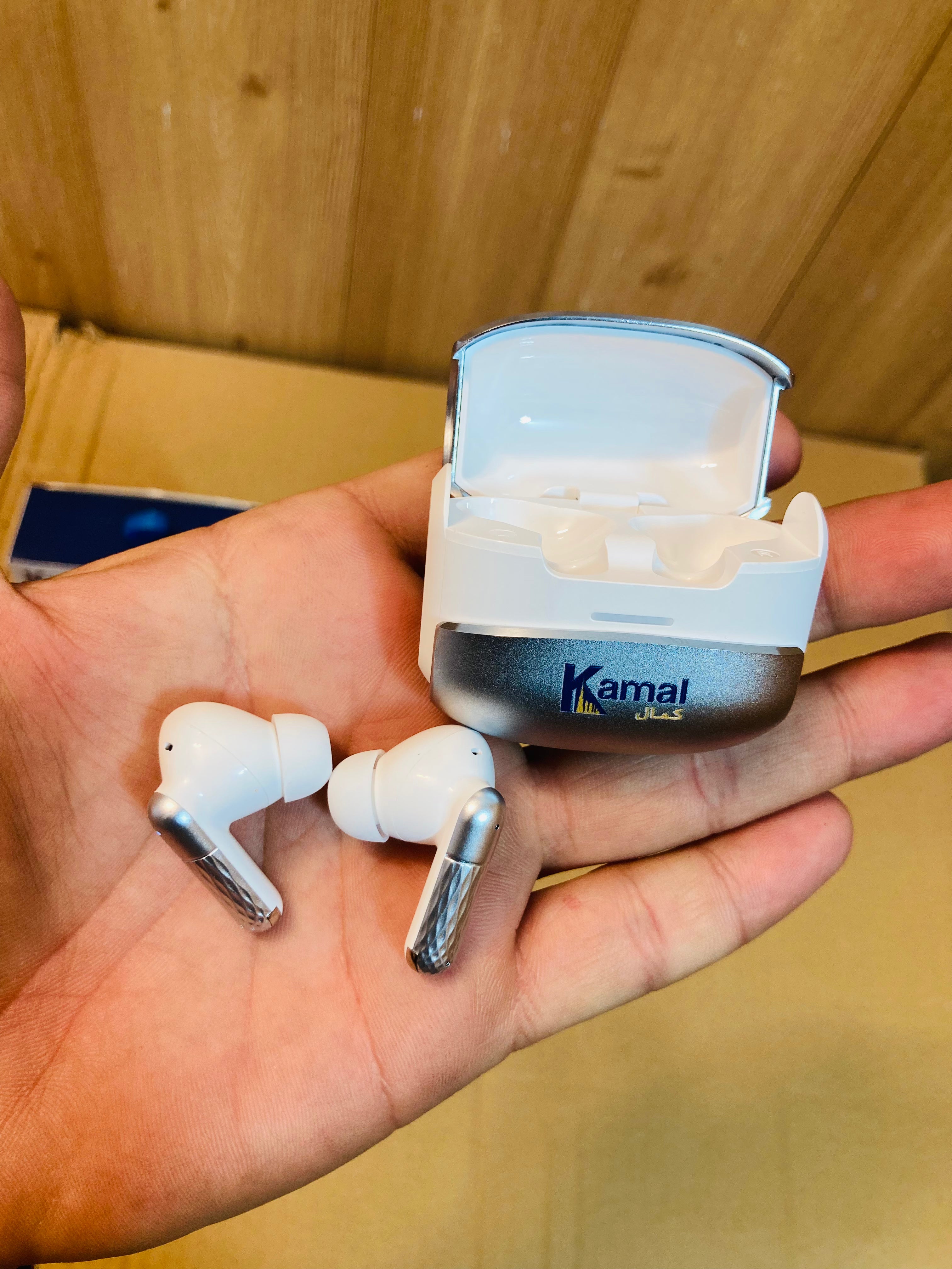 Kamal Premium True Wireless Metal Earbuds-AirPods K998