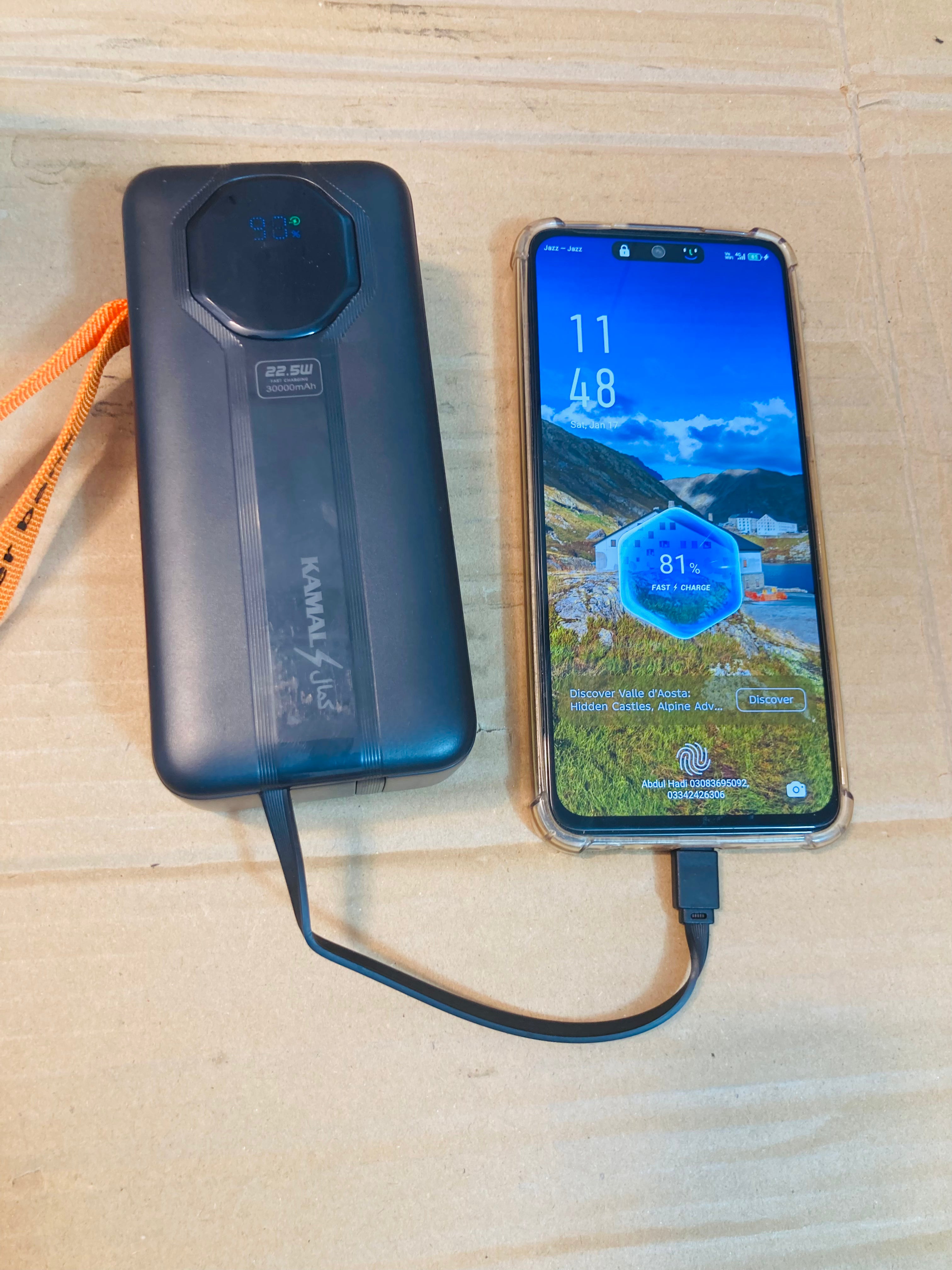 Kamal 30000mAh PD Fast Charging 22.5W Power Bank CK-018